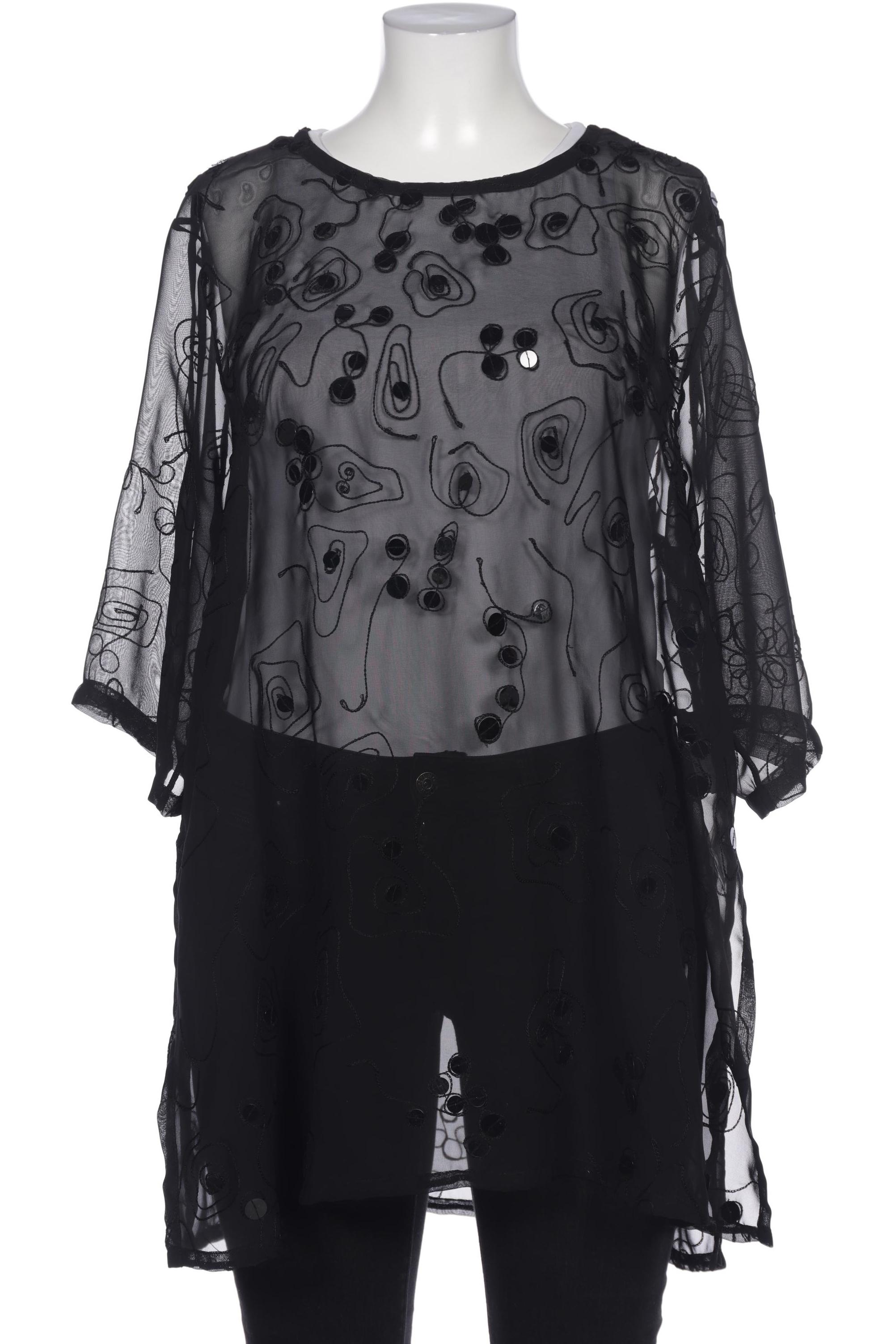 

Ulla Popken Damen Bluse, schwarz
