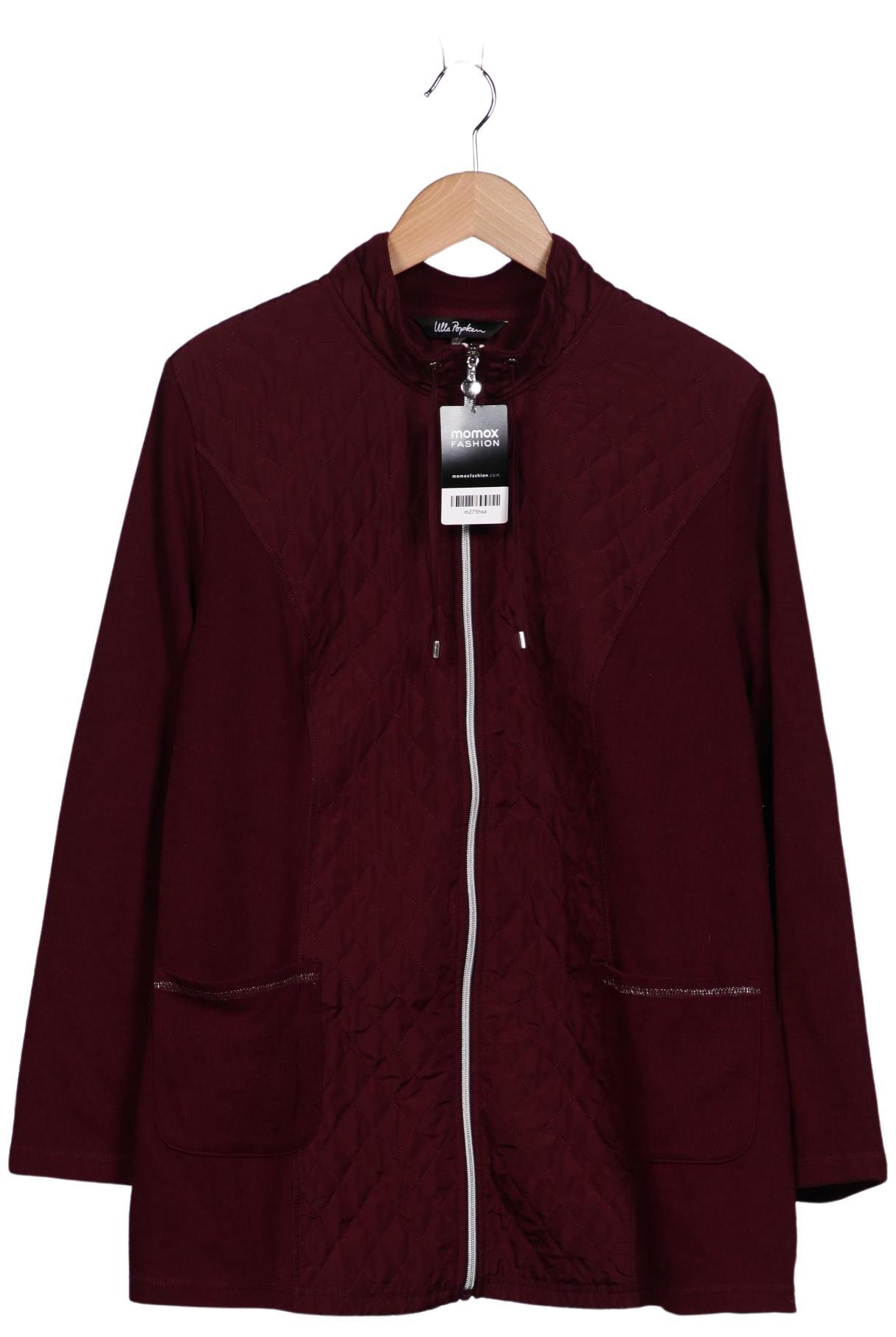 

Ulla Popken Damen Strickjacke, bordeaux, Gr. 46