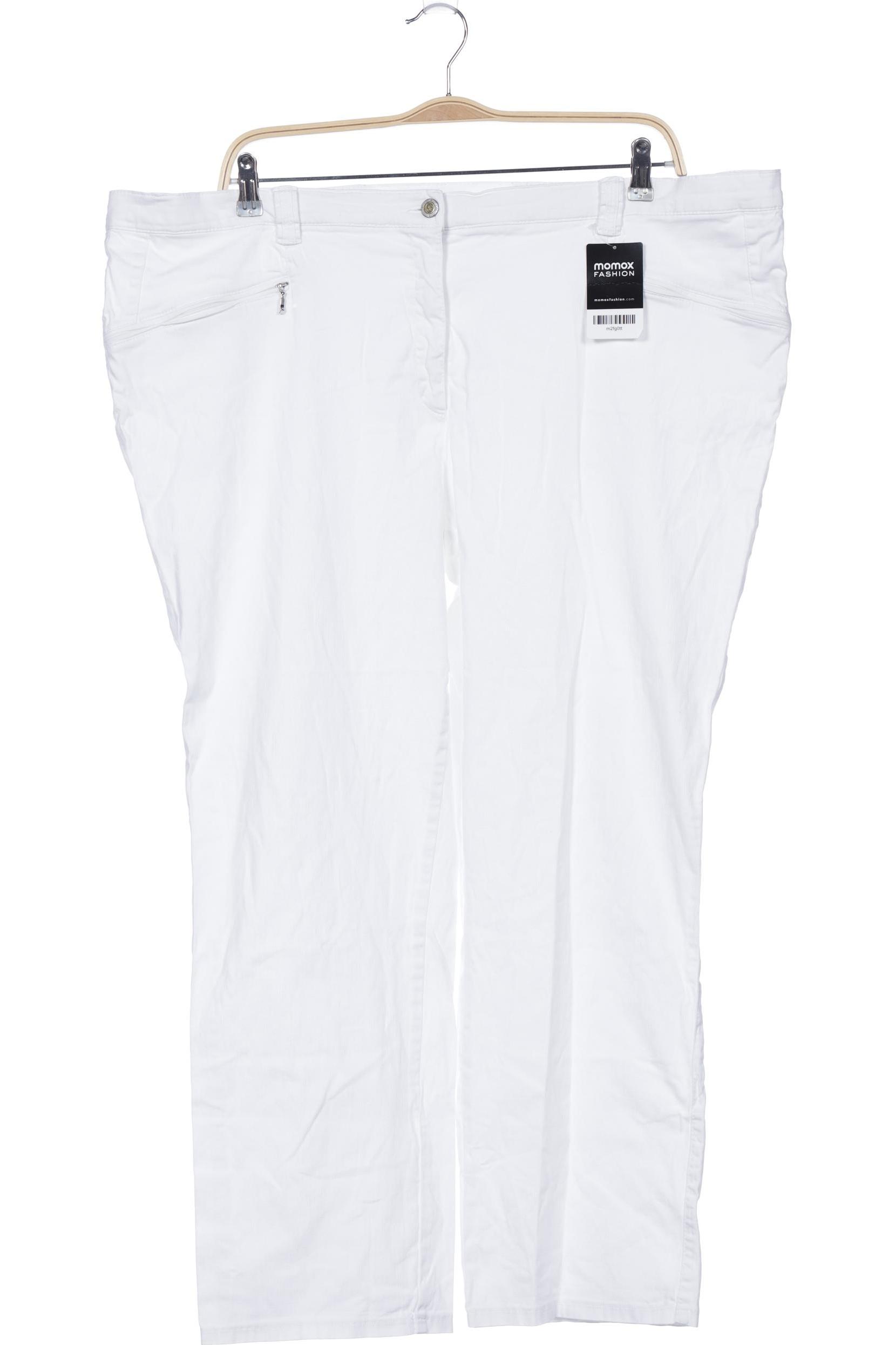 

Ulla Popken Damen Jeans, weiß, Gr. 27