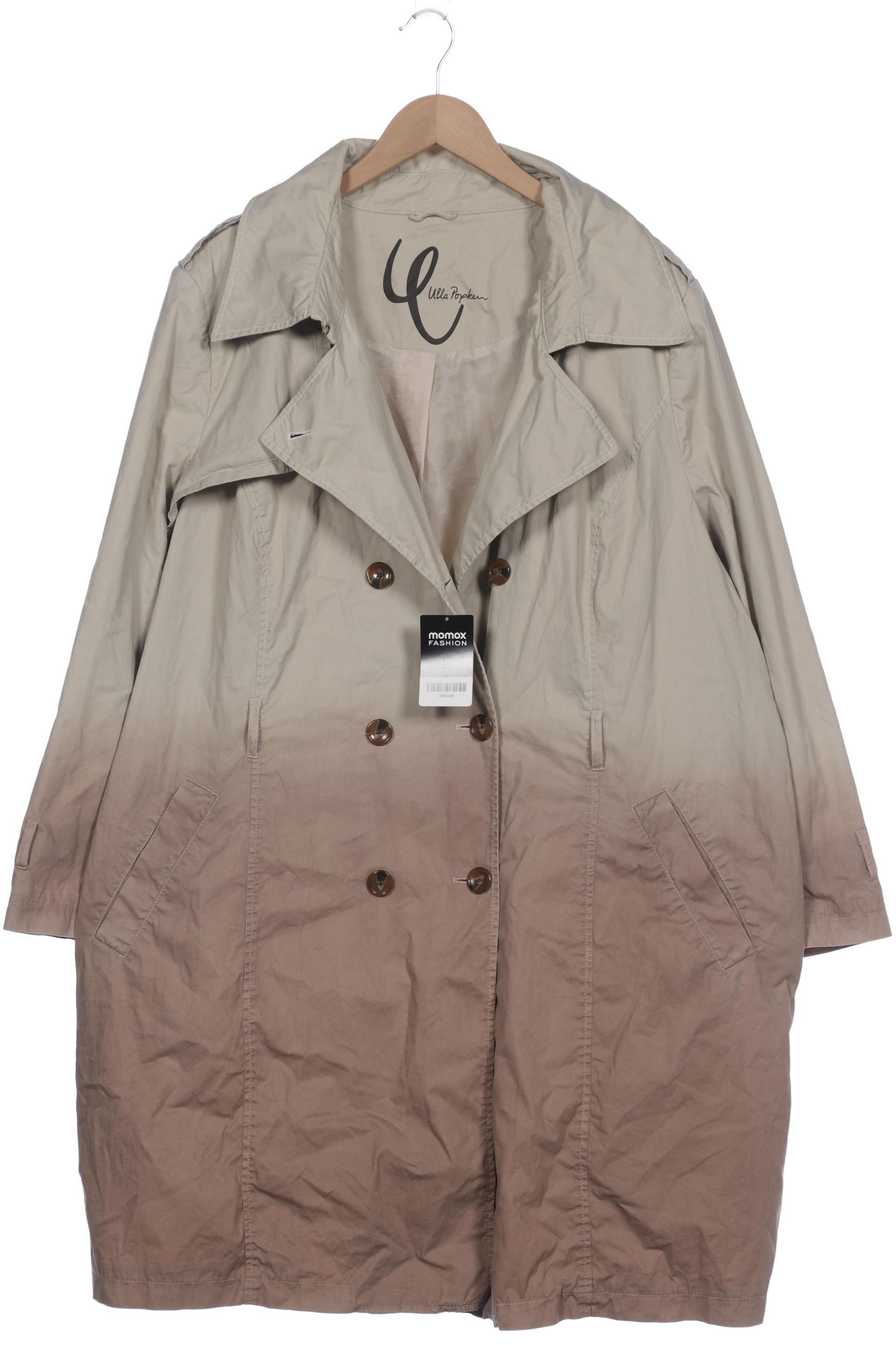 

Ulla Popken Damen Mantel, beige, Gr. 54