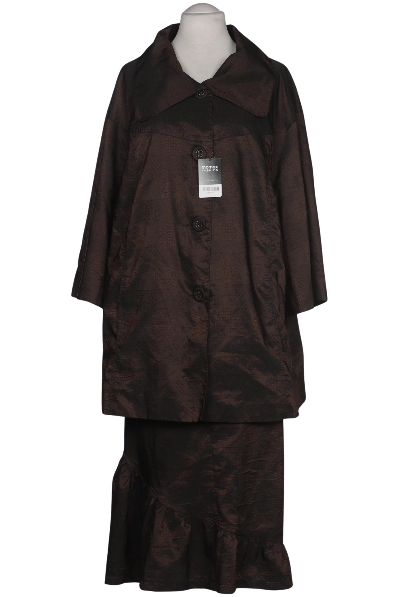 

Ulla Popken Damen Anzug, braun, Gr. 54