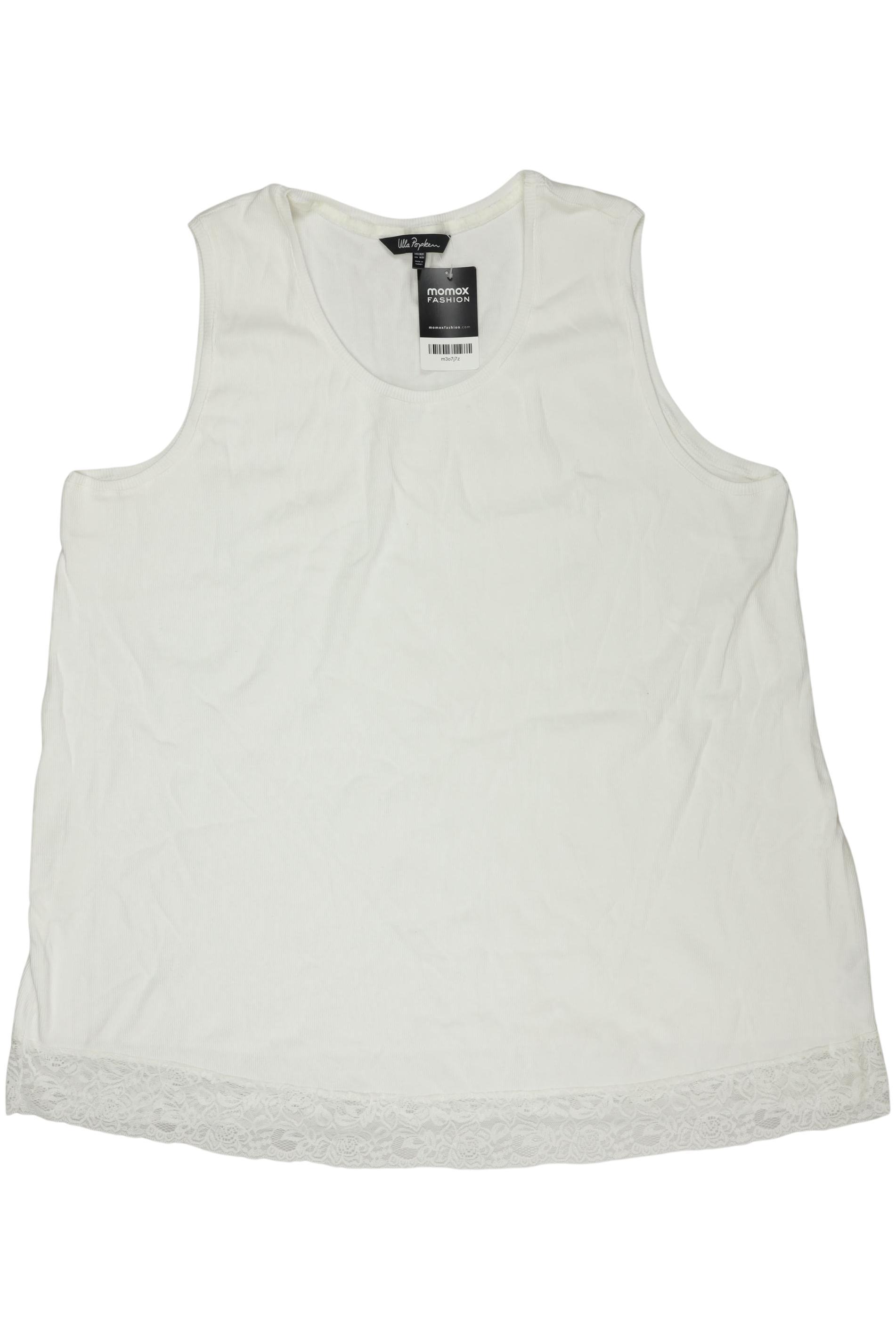 

Ulla Popken Damen Top, weiß, Gr. 58