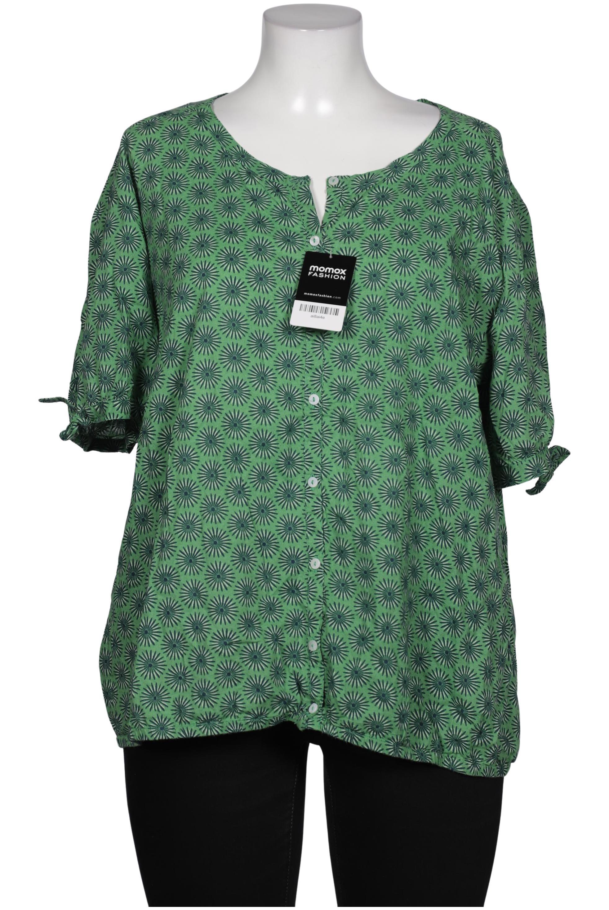 

Ulla Popken Damen Bluse, grün, Gr. 52