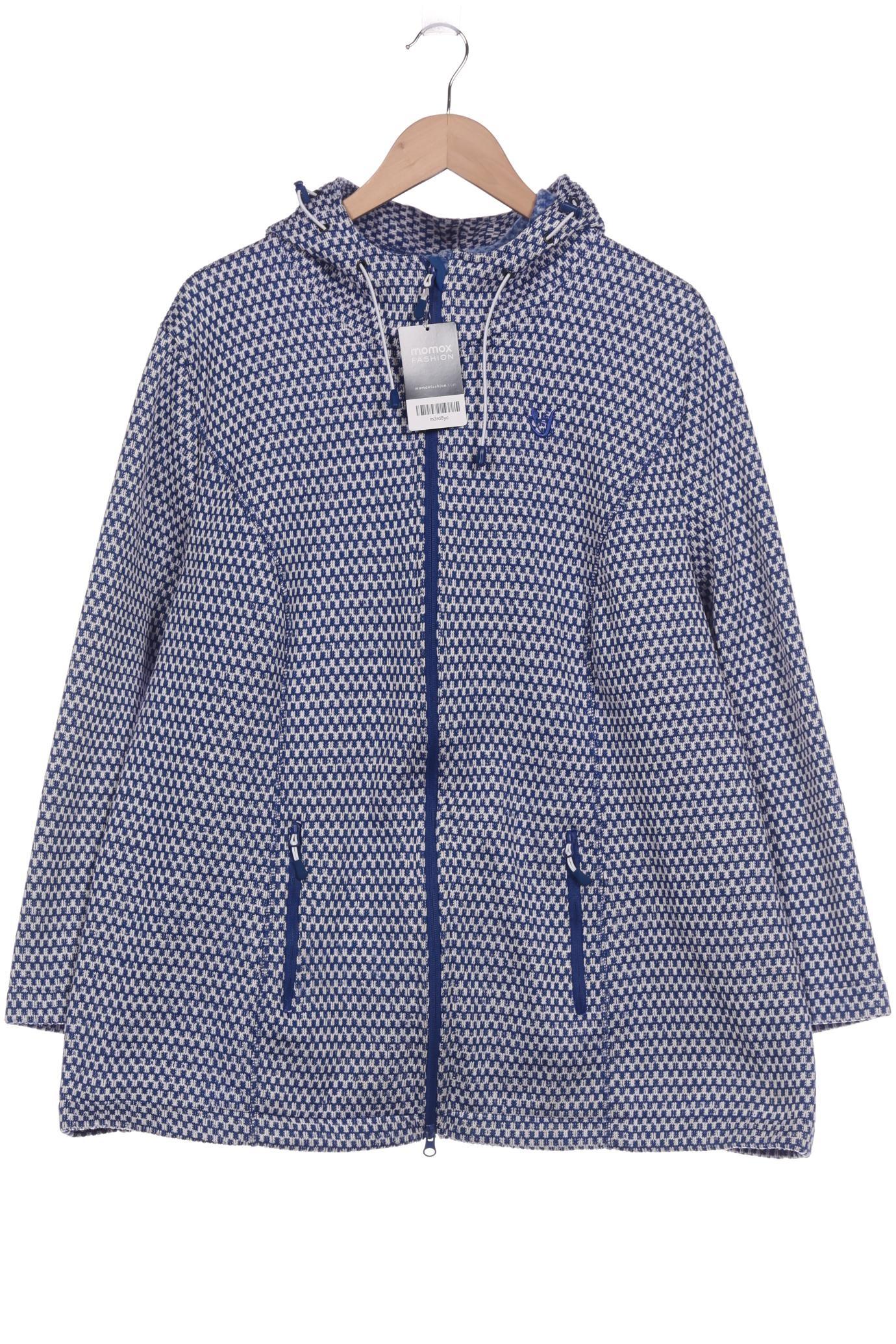 

Ulla Popken Damen Kapuzenpullover, blau, Gr. 50