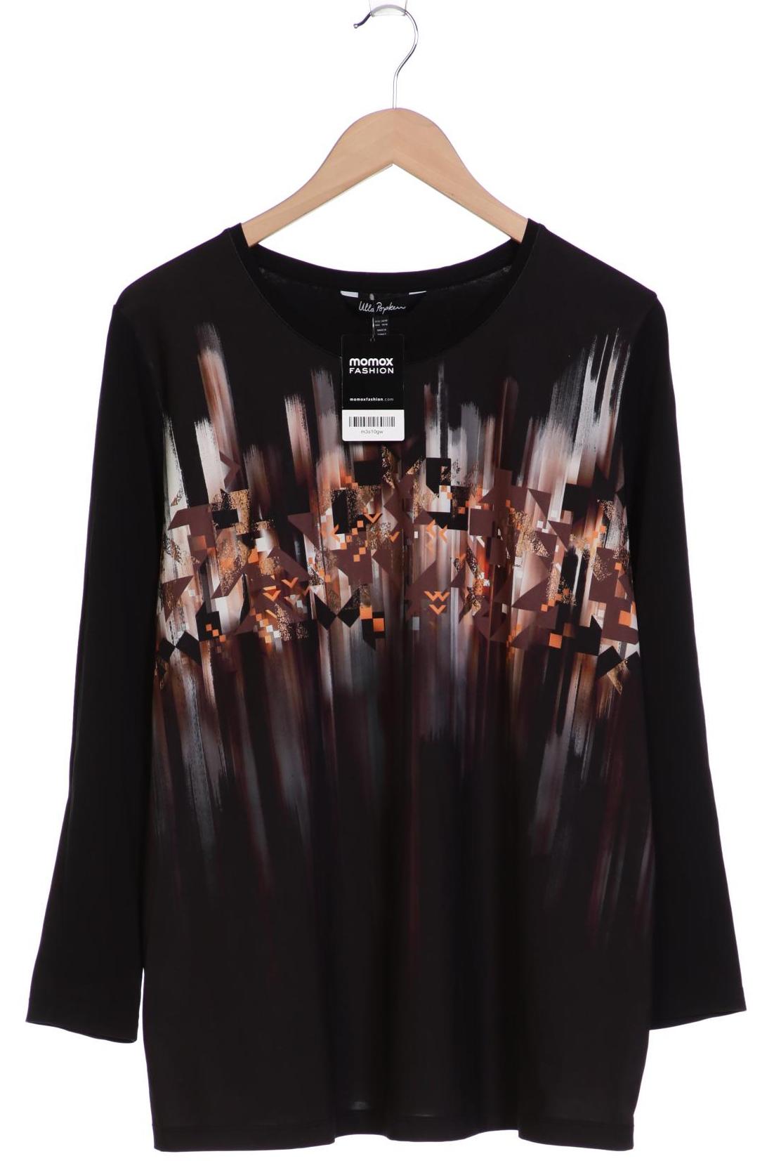 

Ulla Popken Damen Langarmshirt, schwarz, Gr. 46