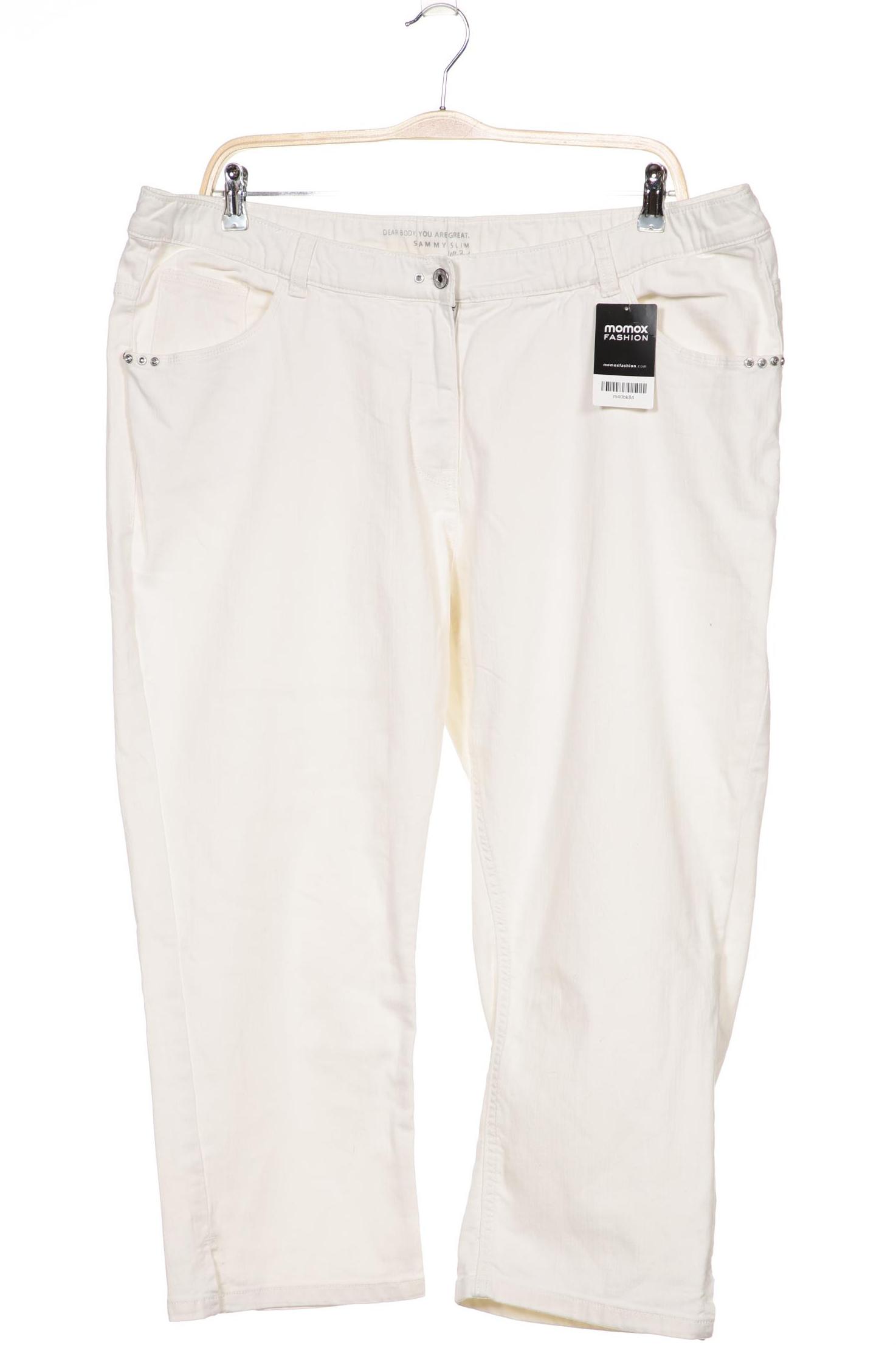 

Ulla Popken Damen Jeans, weiß