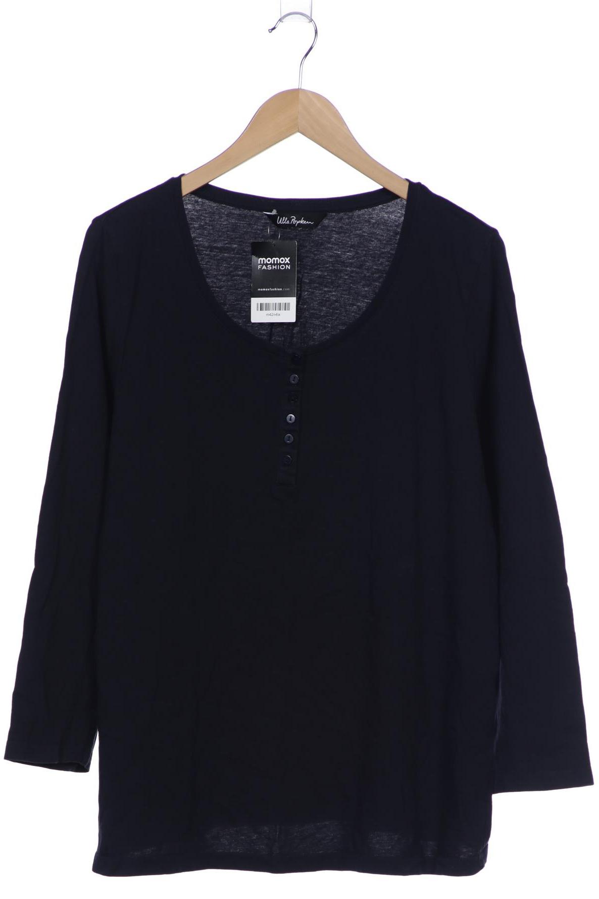 

Ulla Popken Damen Langarmshirt, marineblau, Gr. 42
