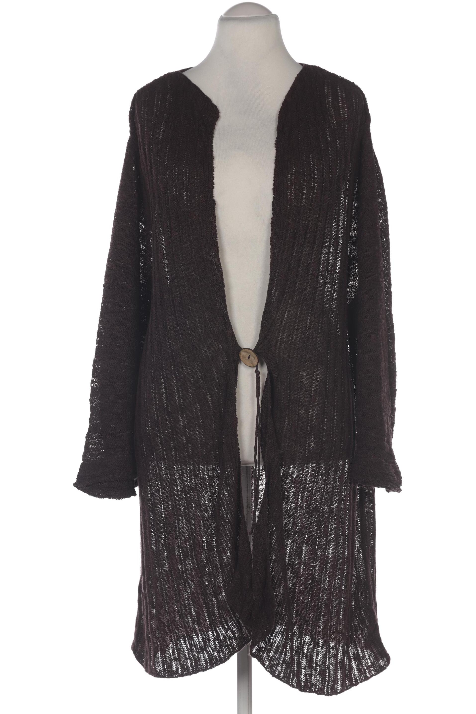 

Ulla Popken Damen Strickjacke, braun, Gr. 54