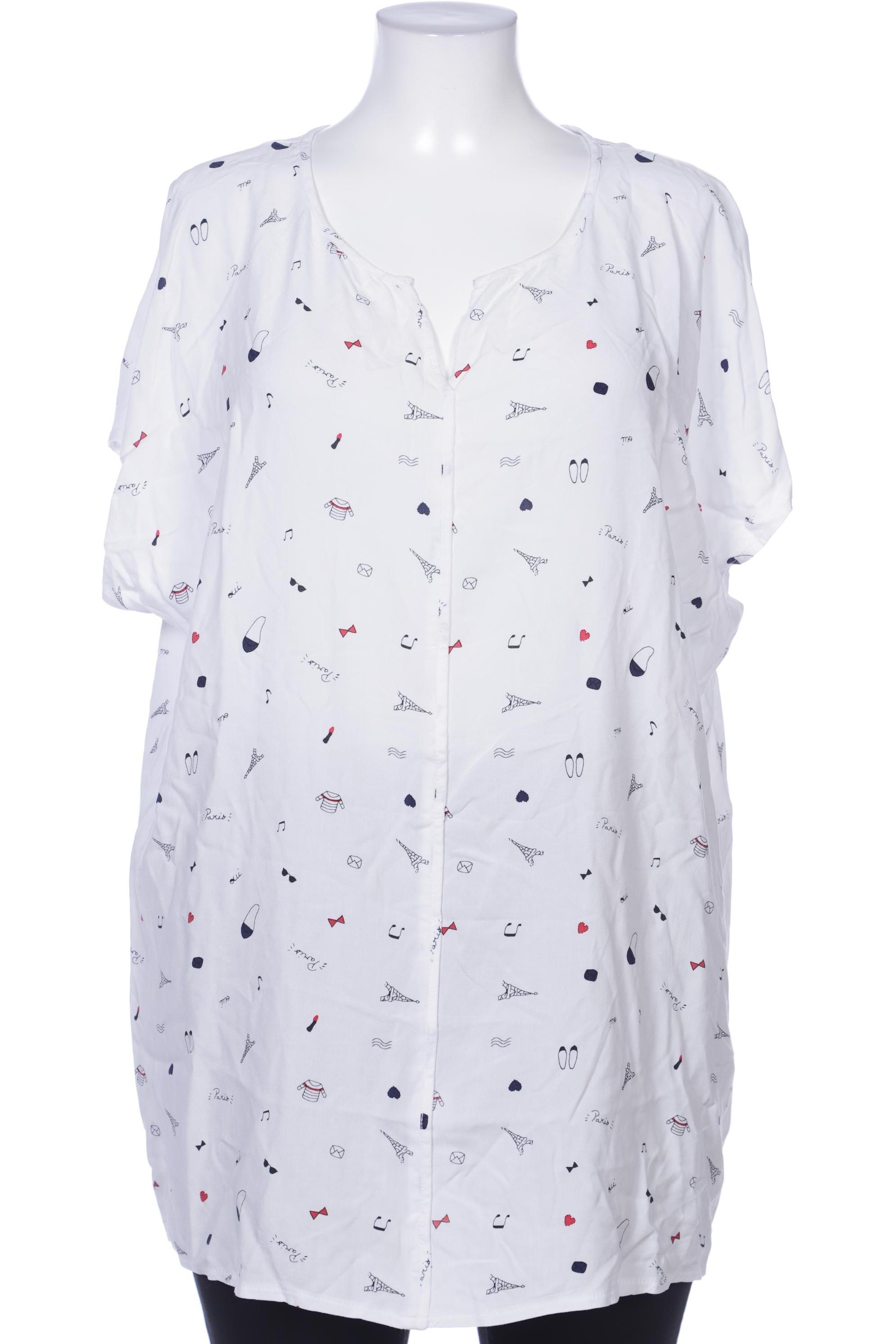 

Ulla Popken Damen Bluse, weiß, Gr. 50