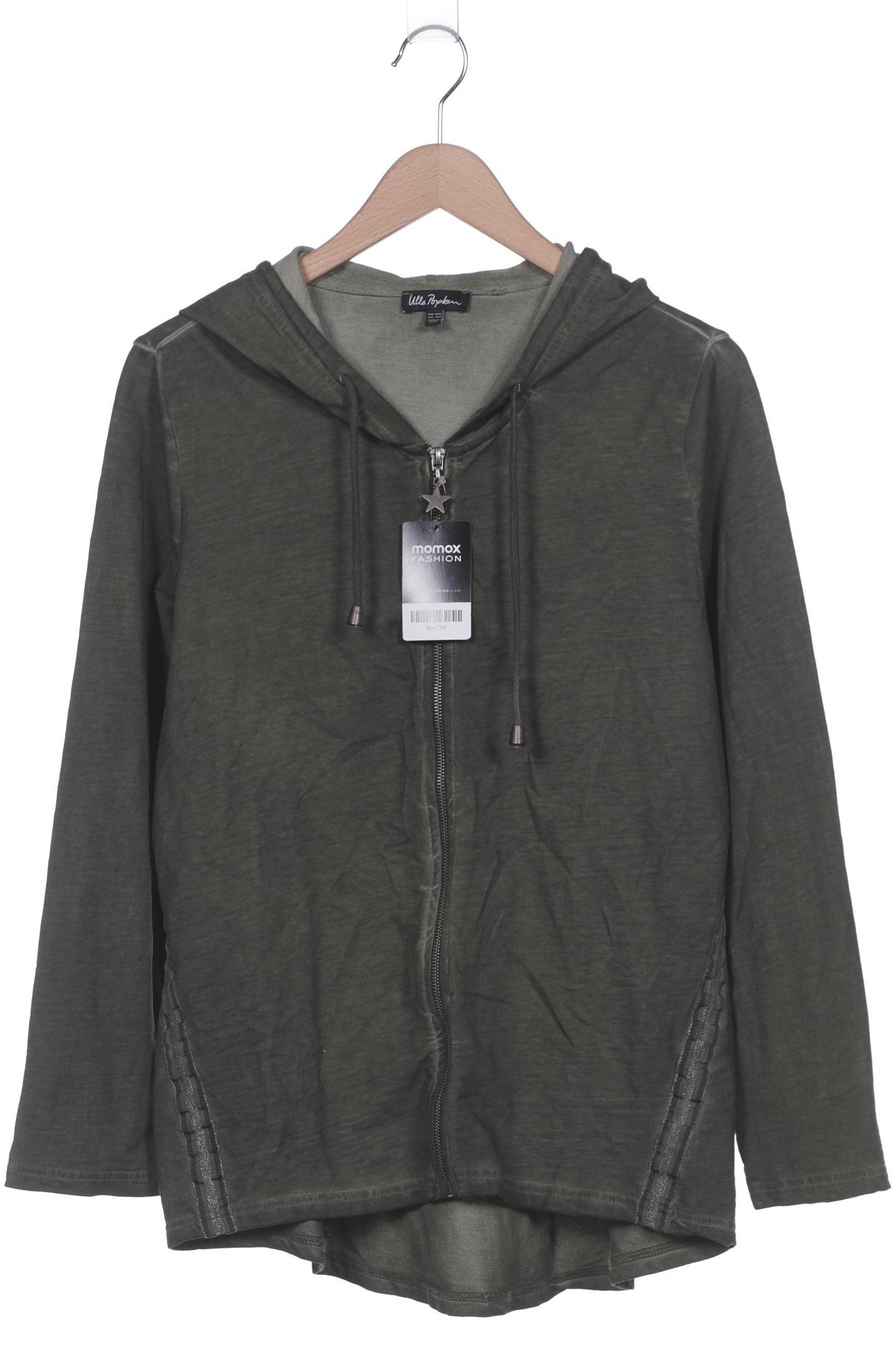 

Ulla Popken Damen Kapuzenpullover, grün, Gr. 42