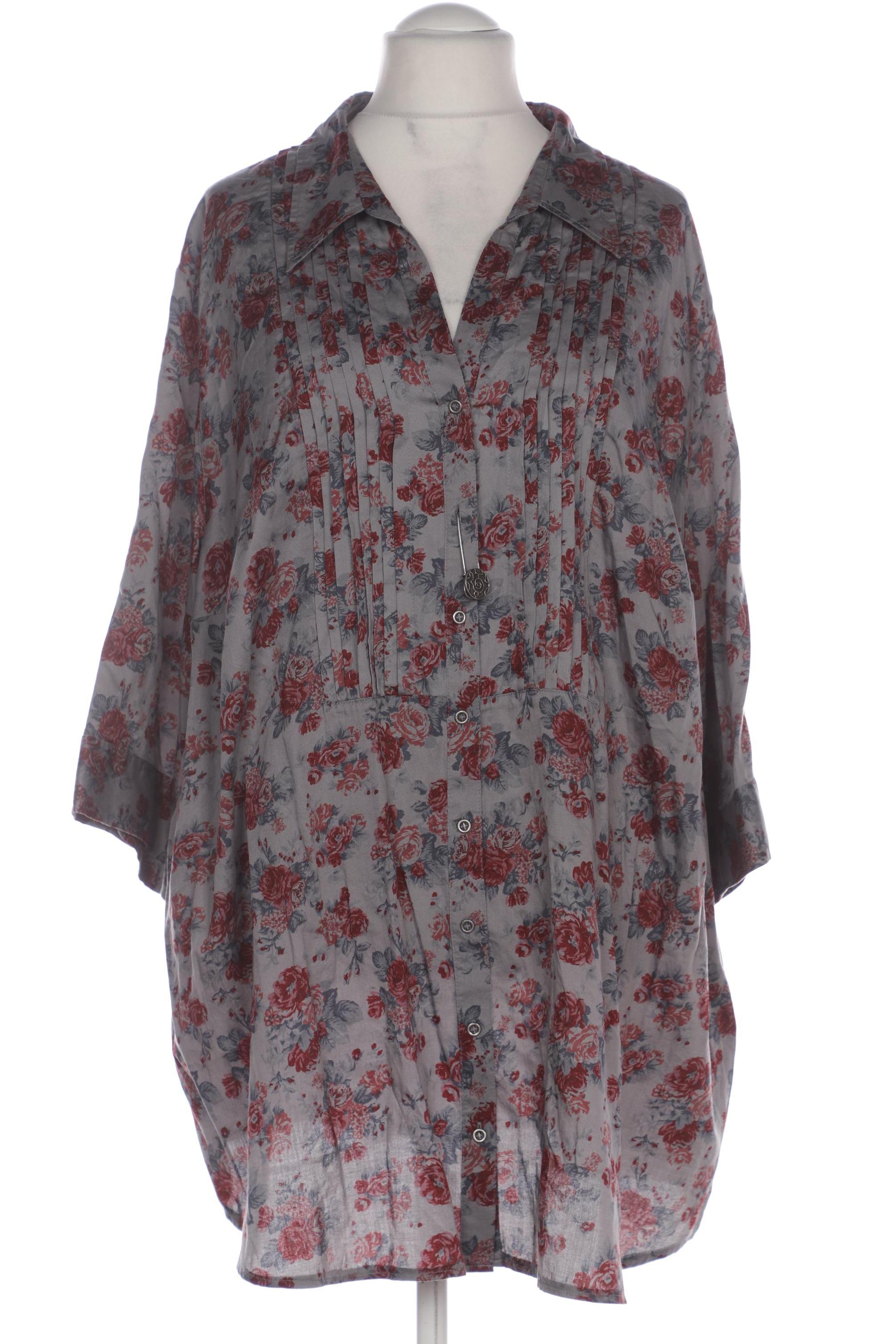 

Ulla Popken Damen Bluse, grau, Gr. 58