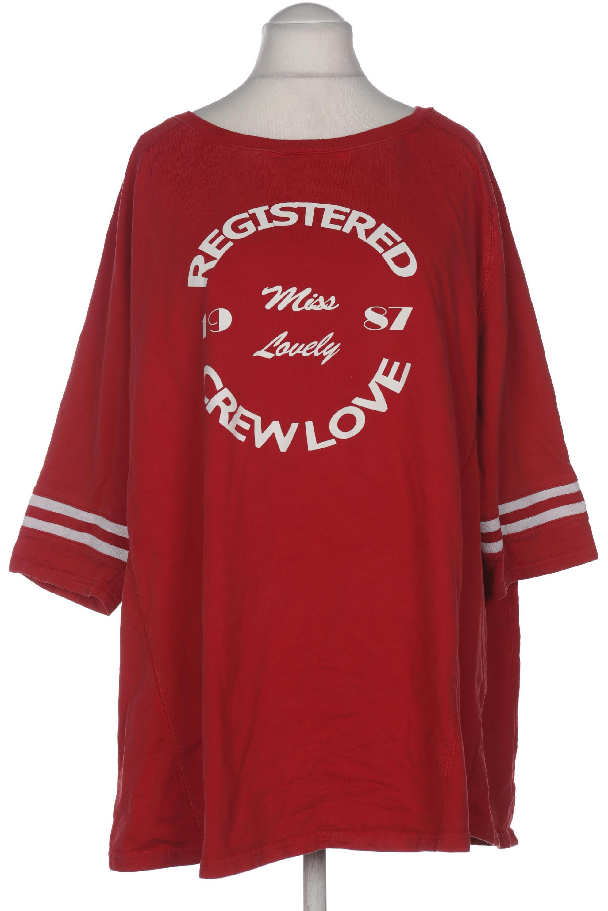 

Ulla Popken Damen Sweatshirt, rot, Gr. 54