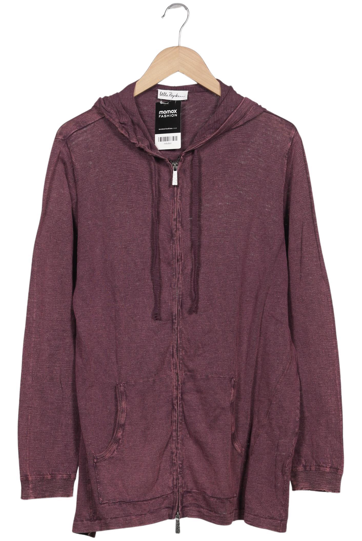 

Ulla Popken Damen Kapuzenpullover, bordeaux, Gr. 42