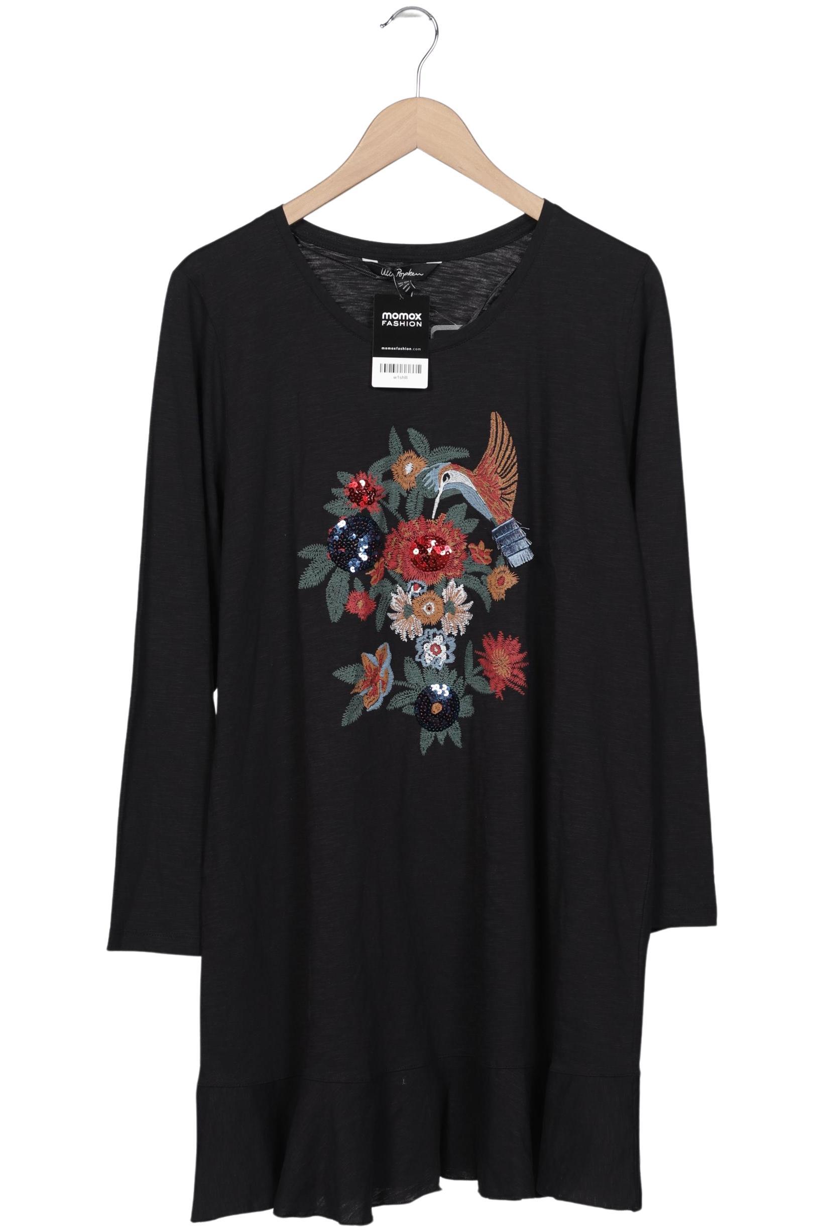 

Ulla Popken Damen Langarmshirt, schwarz, Gr. 46