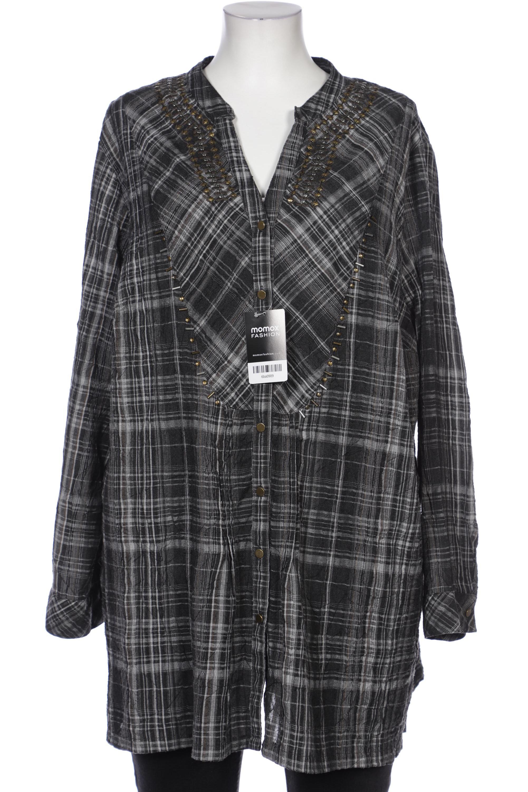 

Ulla Popken Damen Bluse, grau, Gr. 44