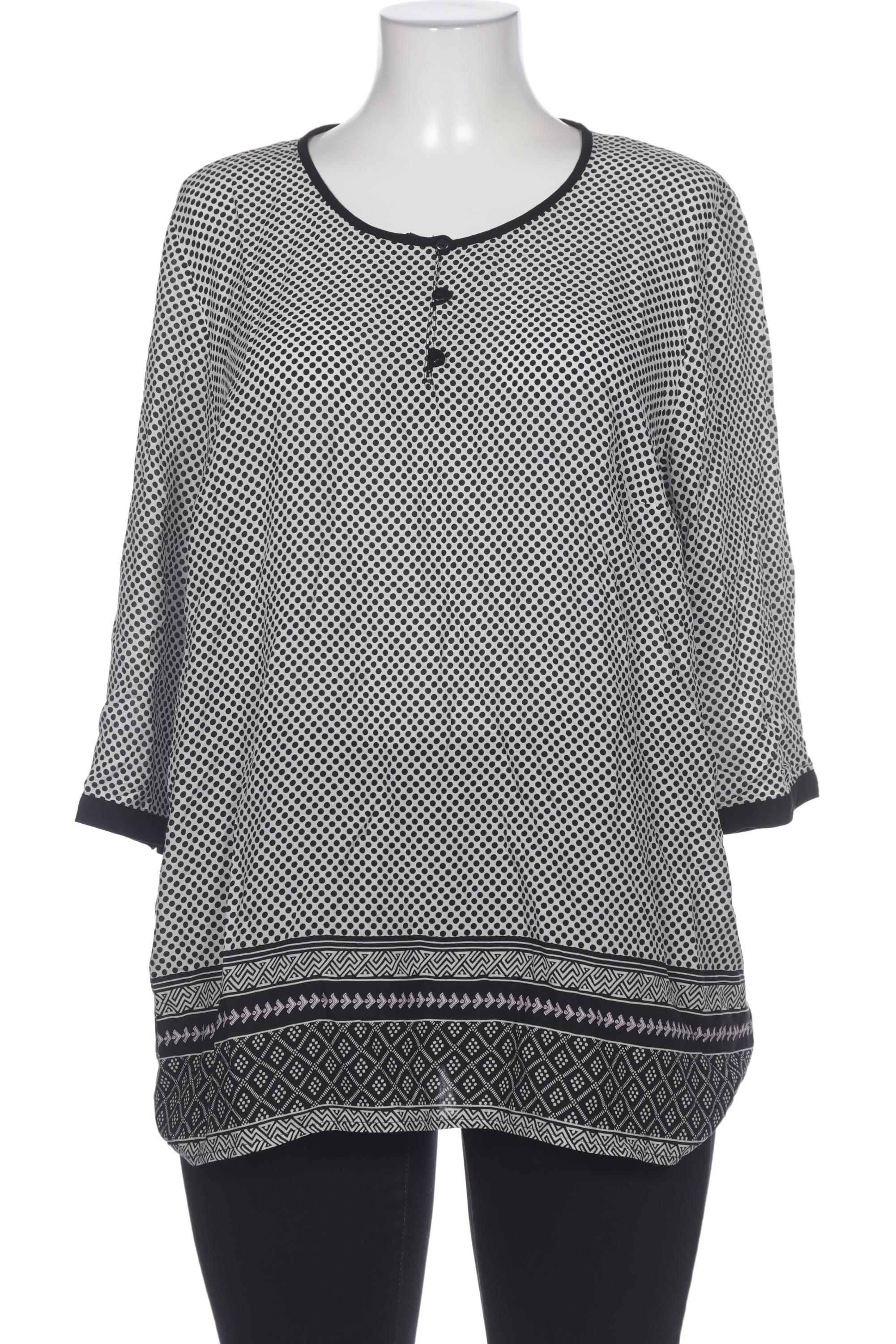 

Ulla Popken Damen Bluse, weiß, Gr. 46