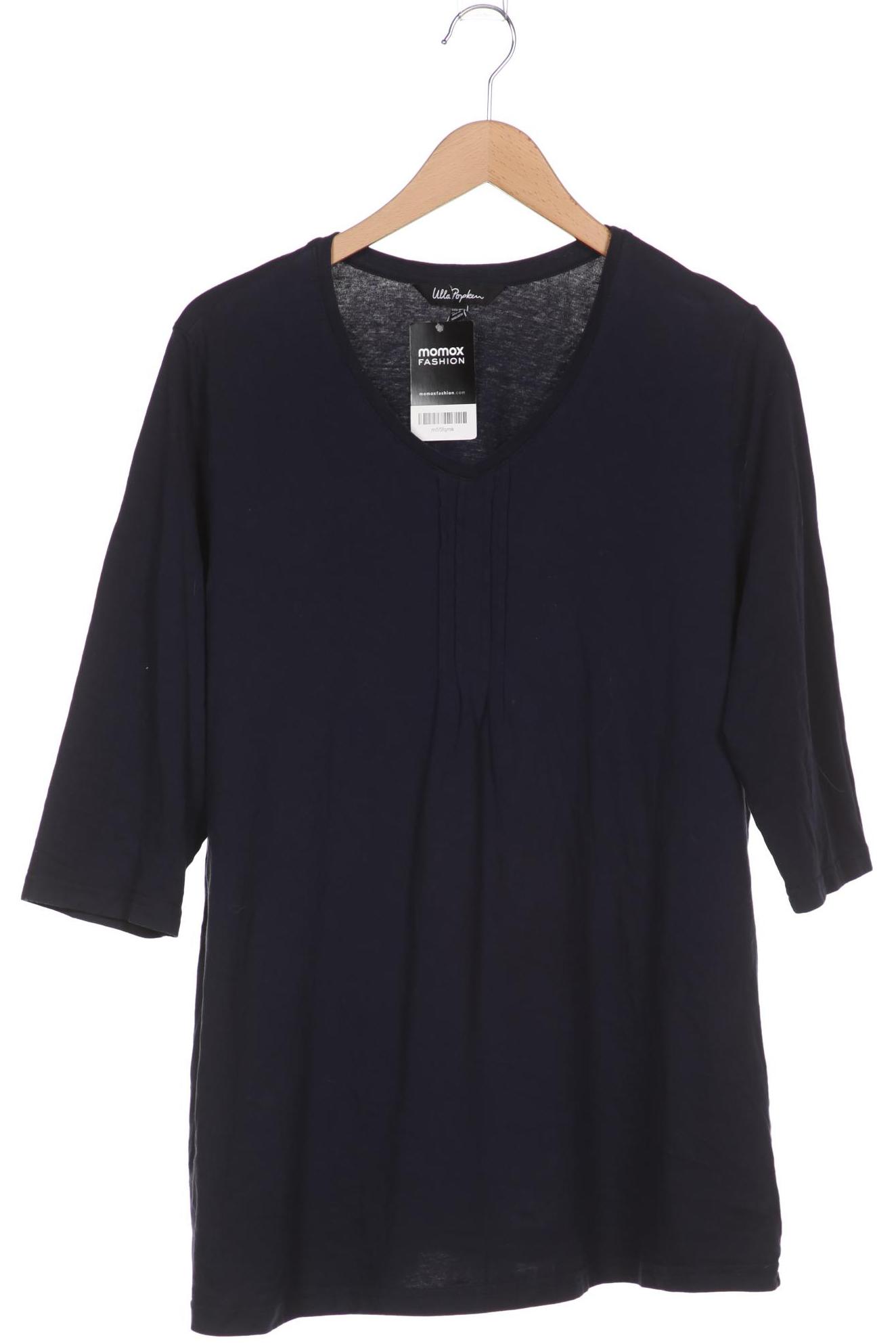 

Ulla Popken Damen Langarmshirt, marineblau, Gr. 46