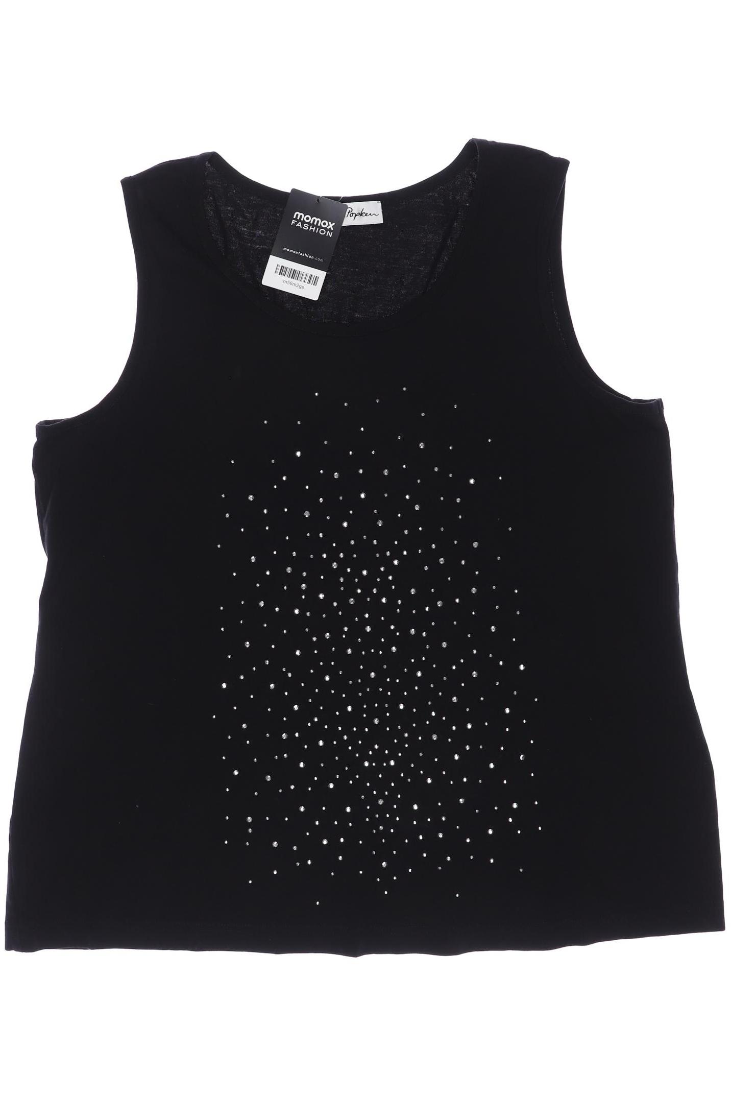

Ulla Popken Damen Top, schwarz