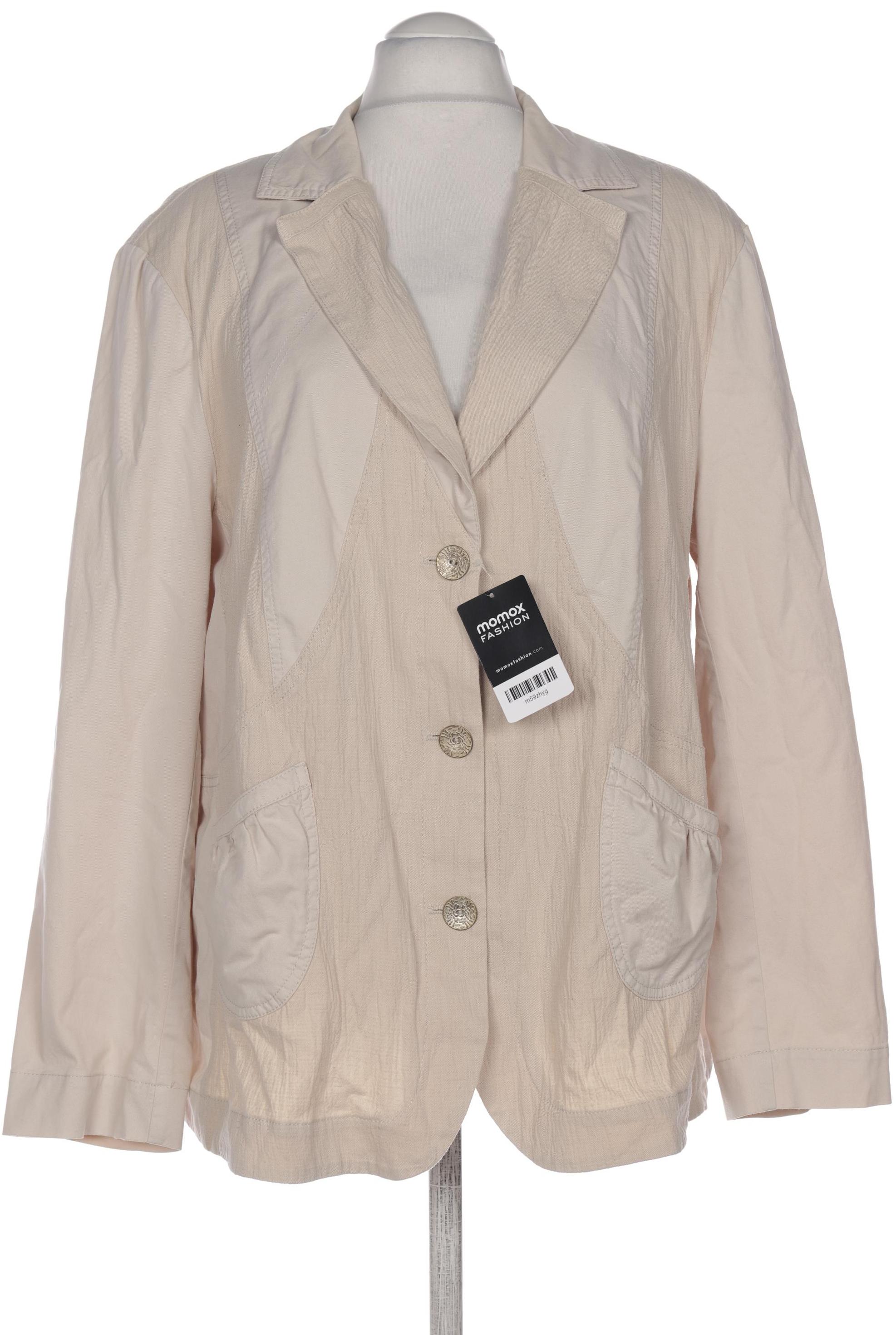 

Ulla Popken Damen Blazer, beige, Gr. 54