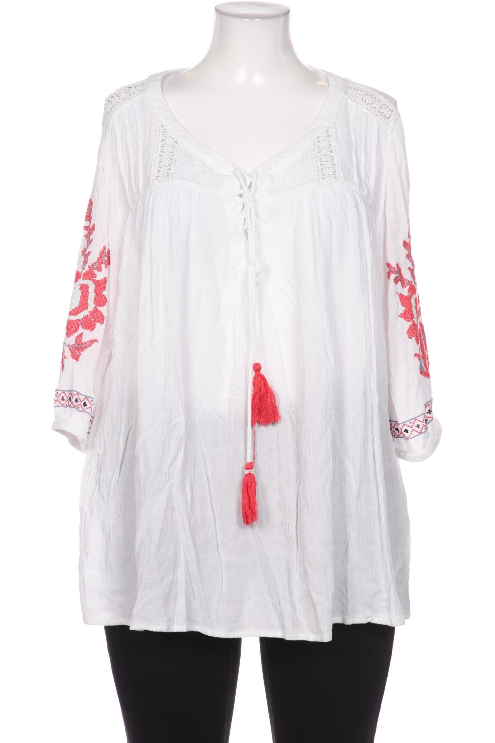 

Ulla Popken Damen Bluse, weiß, Gr. 46