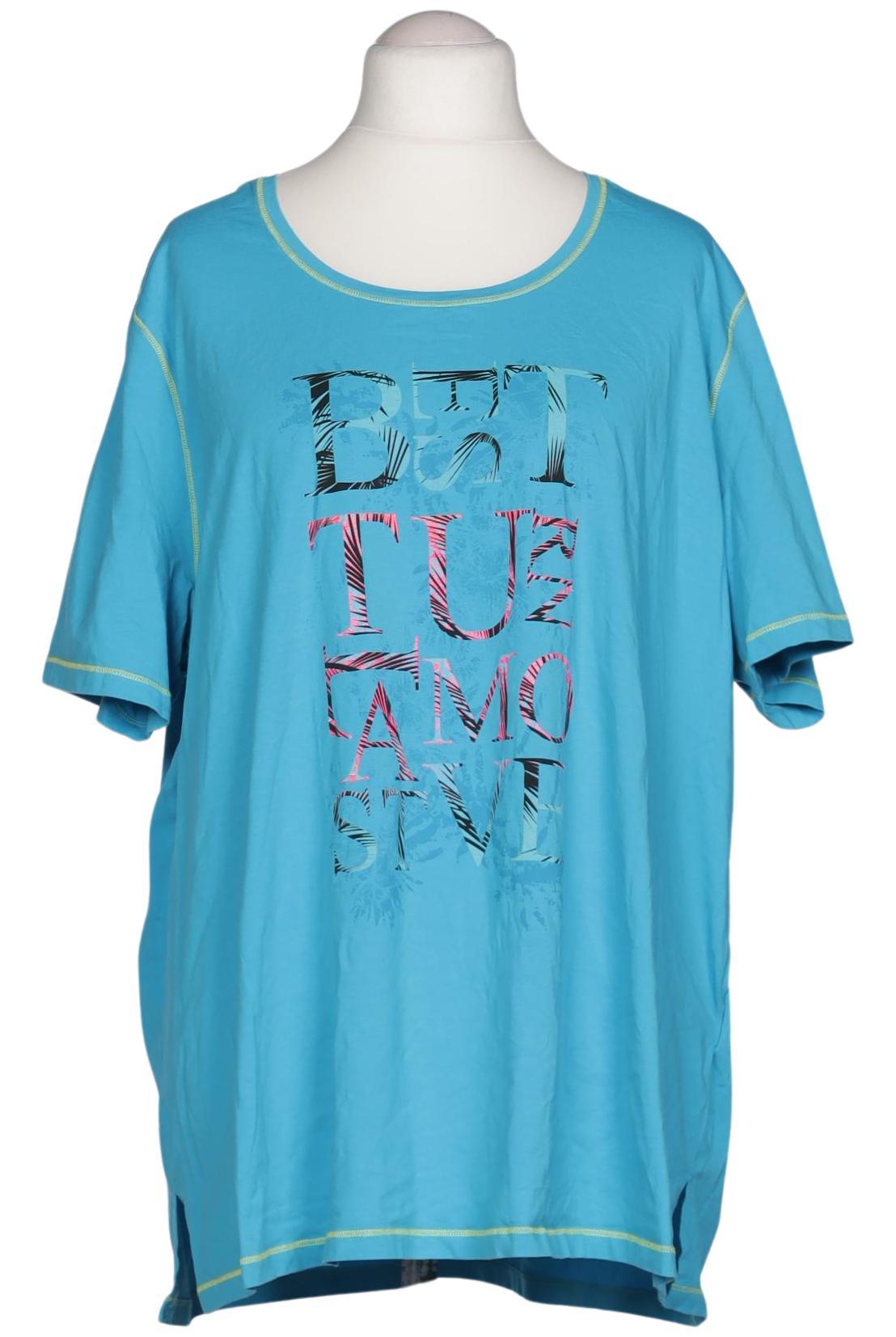 

Ulla Popken Damen T-Shirt, hellblau, Gr. 54
