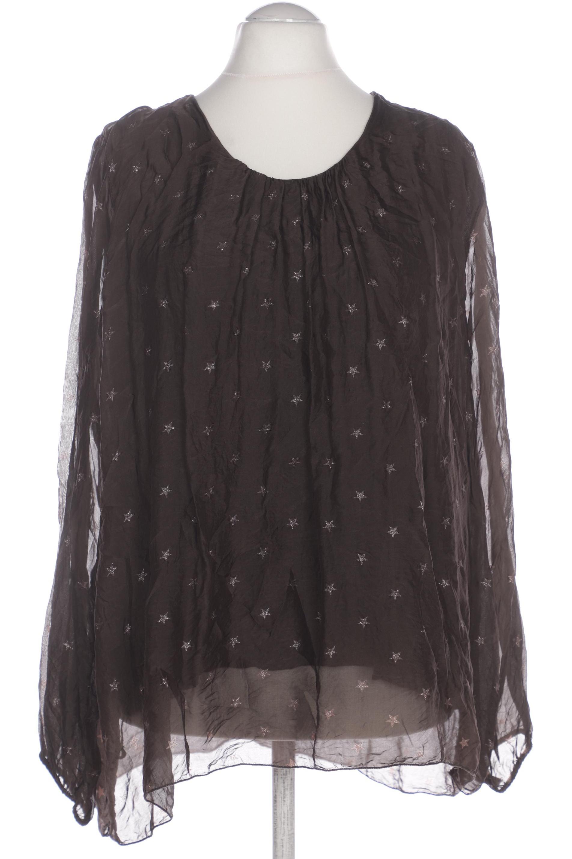 

Ulla Popken Damen Bluse, braun, Gr. 52