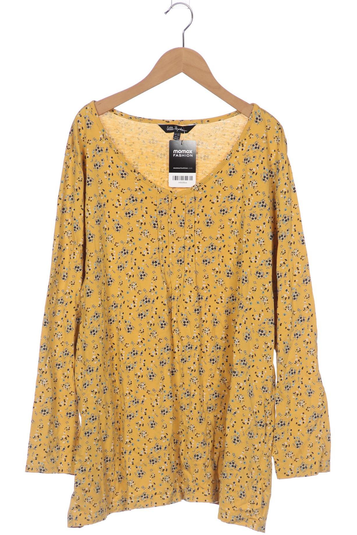 

Ulla Popken Damen Langarmshirt, gelb, Gr. 50
