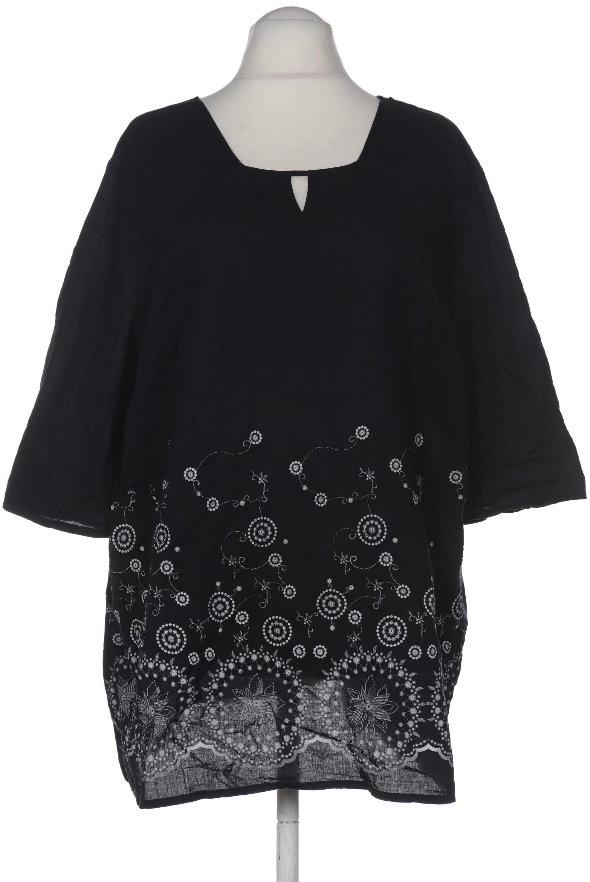 

Ulla Popken Damen Bluse, schwarz, Gr. 56