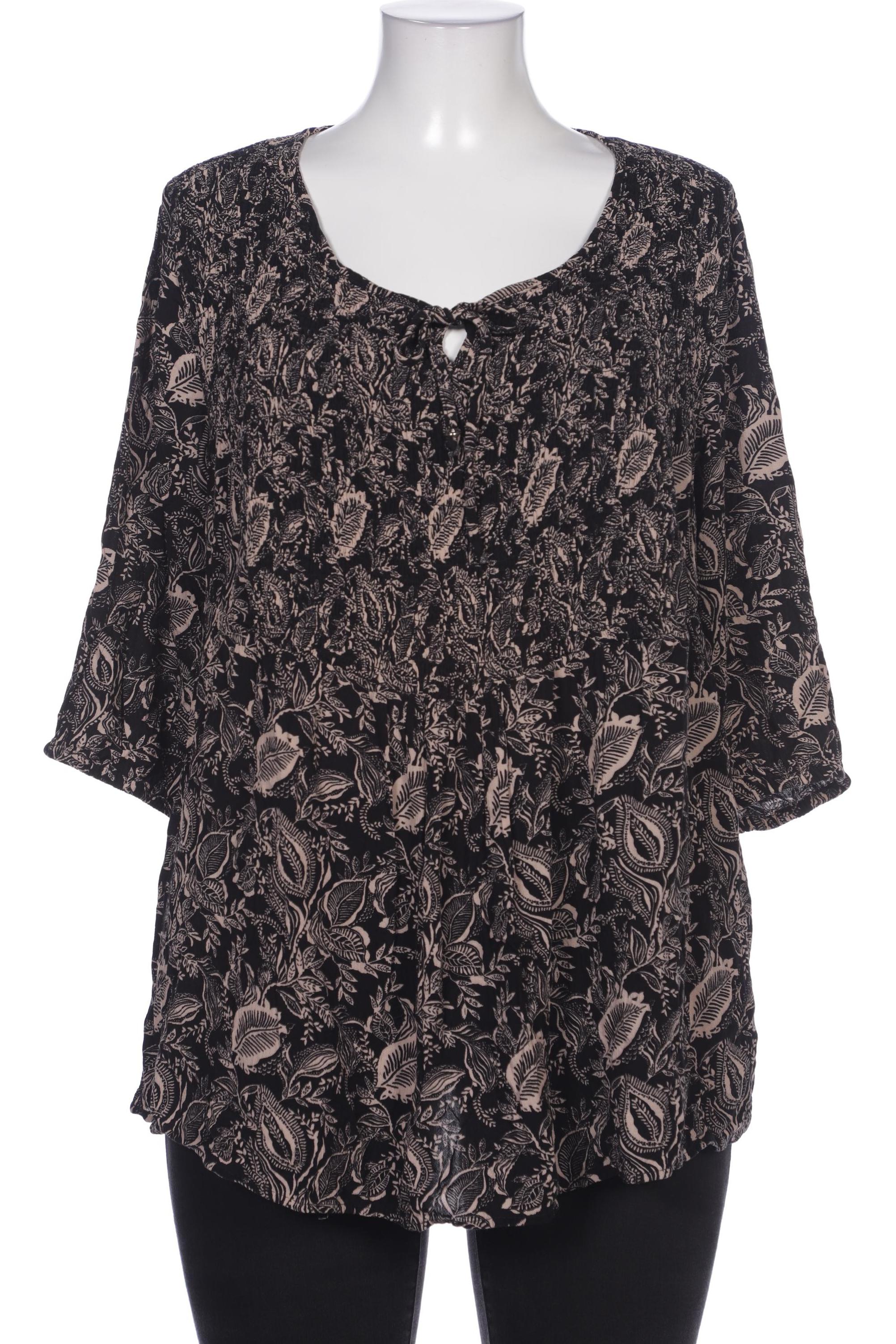 

Ulla Popken Damen Bluse, schwarz, Gr. 46