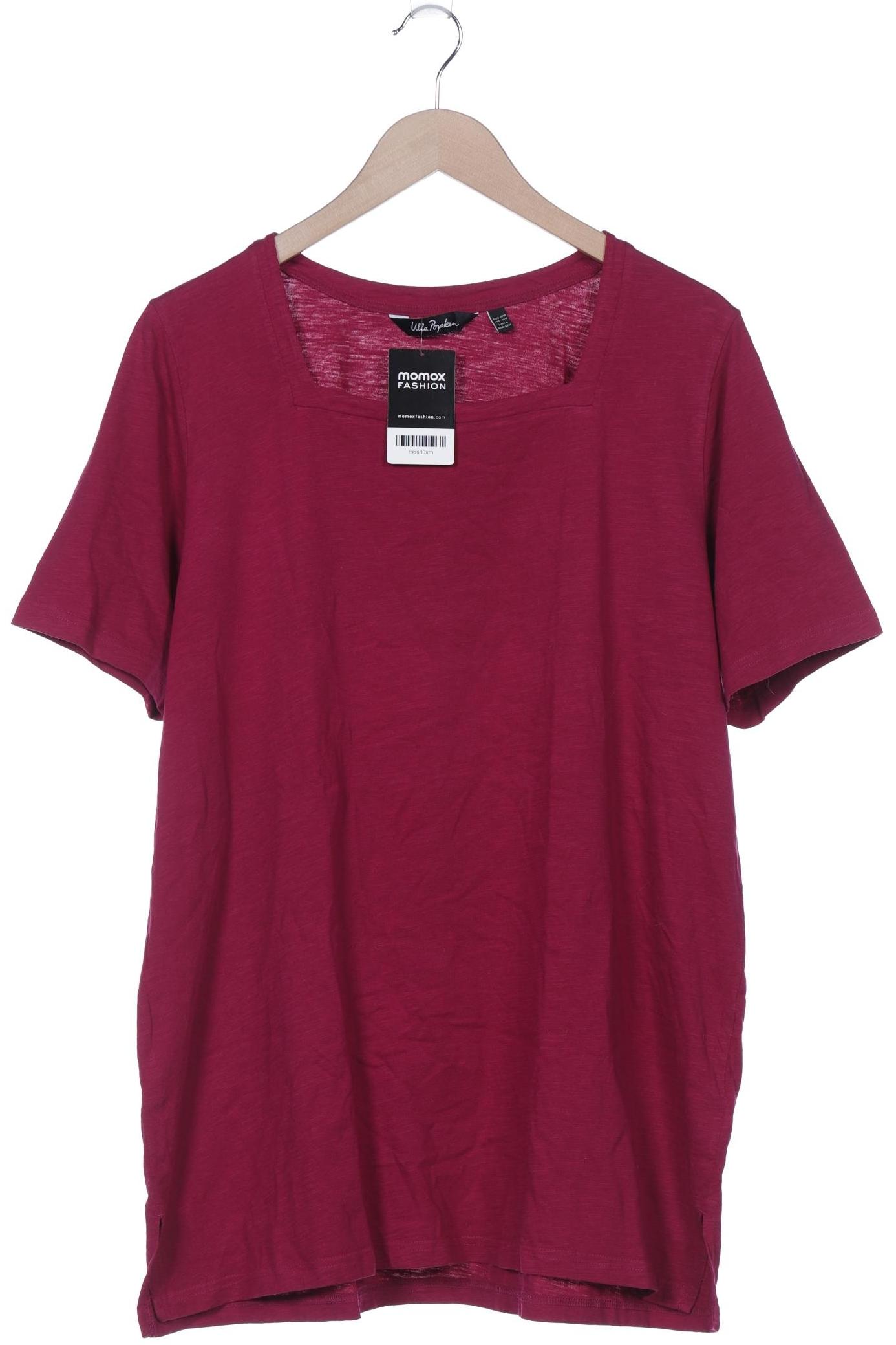

Ulla Popken Damen T-Shirt, bordeaux, Gr. 46