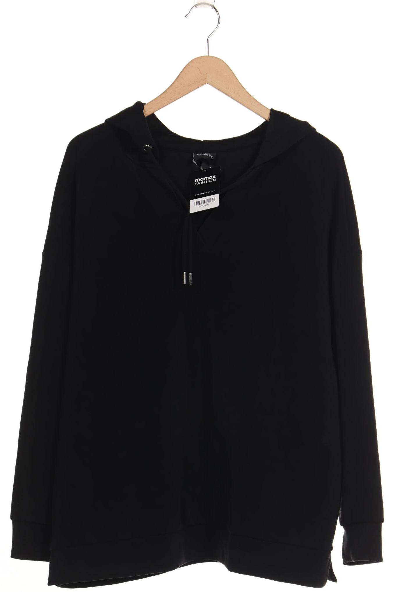 

Ulla Popken Damen Kapuzenpullover, schwarz, Gr. 46