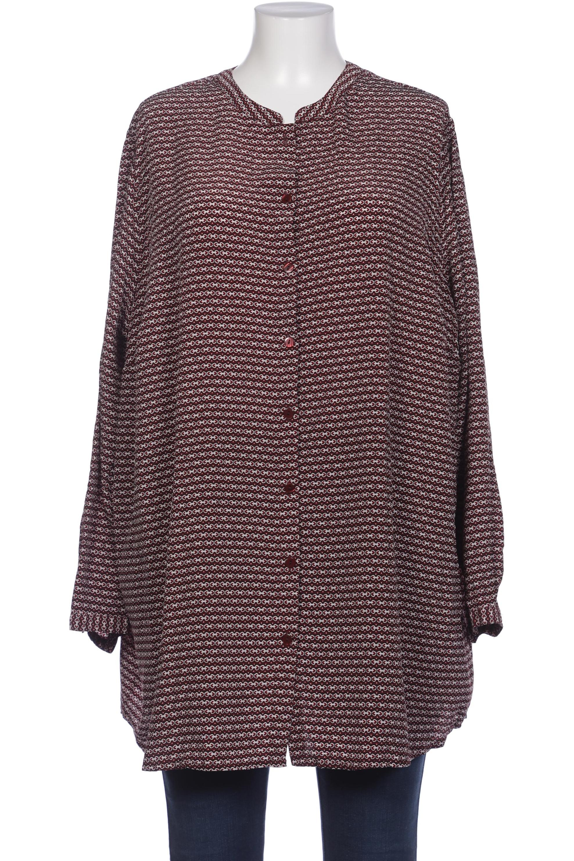 

Ulla Popken Damen Bluse, bordeaux, Gr. 50