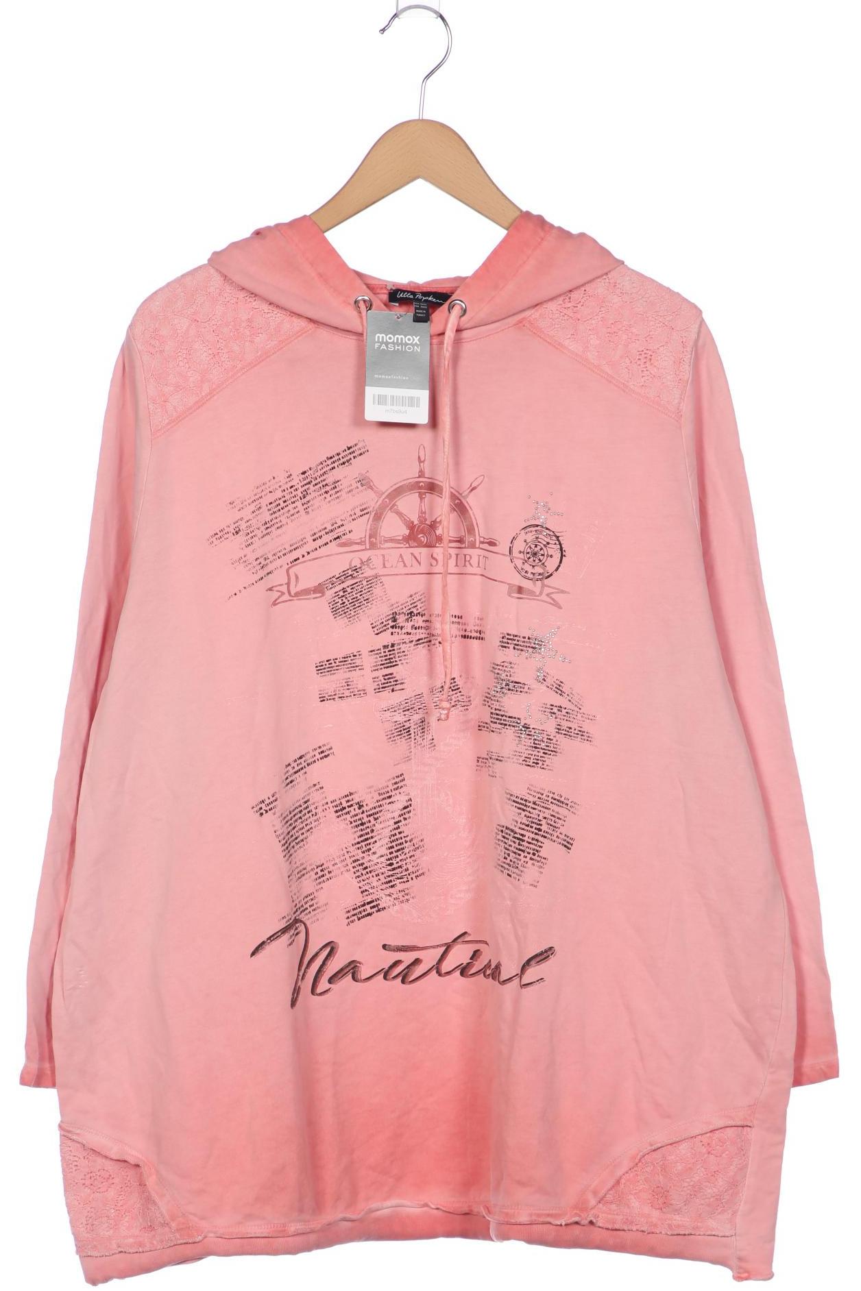 

Ulla Popken Damen Kapuzenpullover, pink, Gr. 50