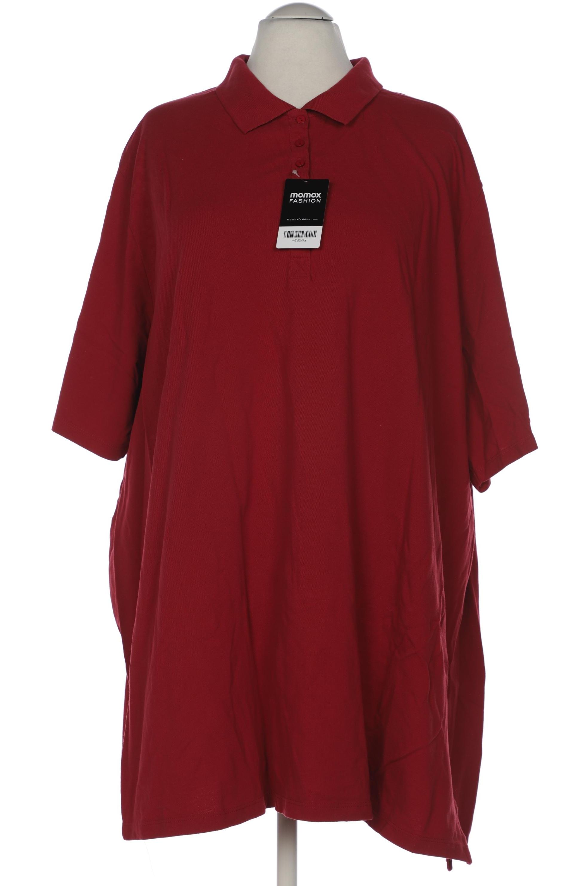 

Ulla Popken Damen Poloshirt, bordeaux, Gr. 62