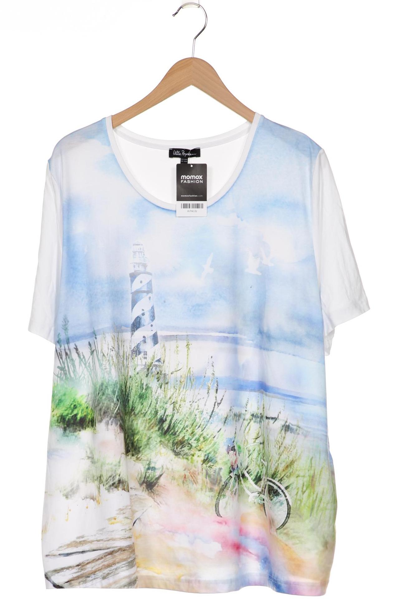 

Ulla Popken Damen T-Shirt, weiß, Gr. 50