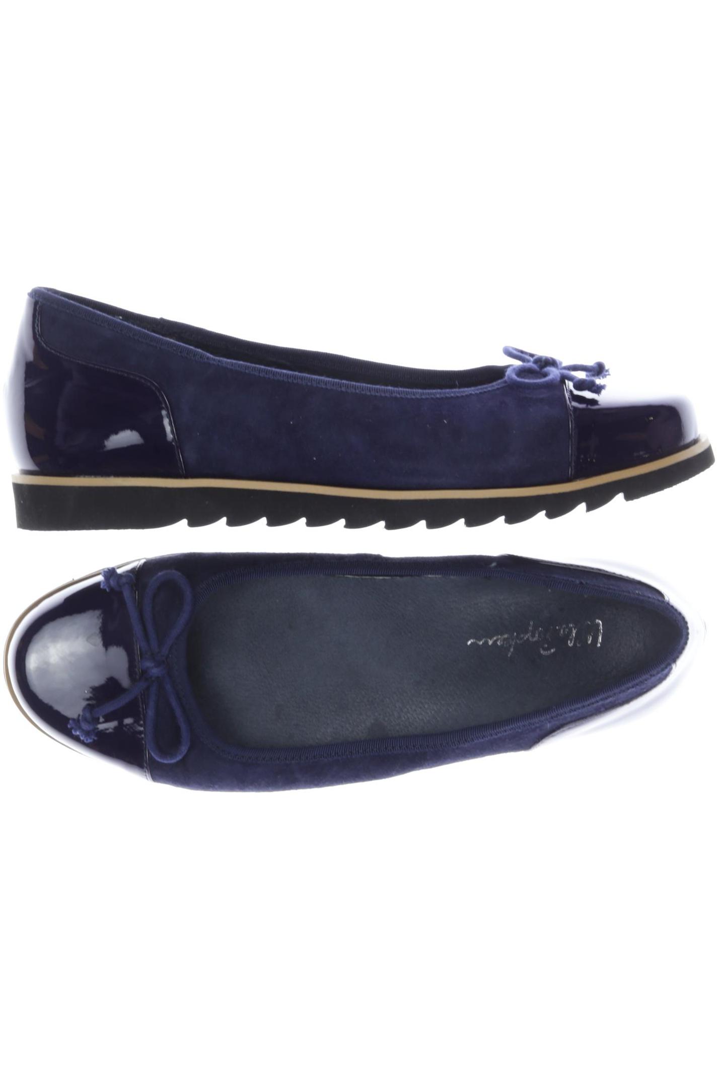 

Ulla Popken Damen Ballerinas, marineblau, Gr. 40