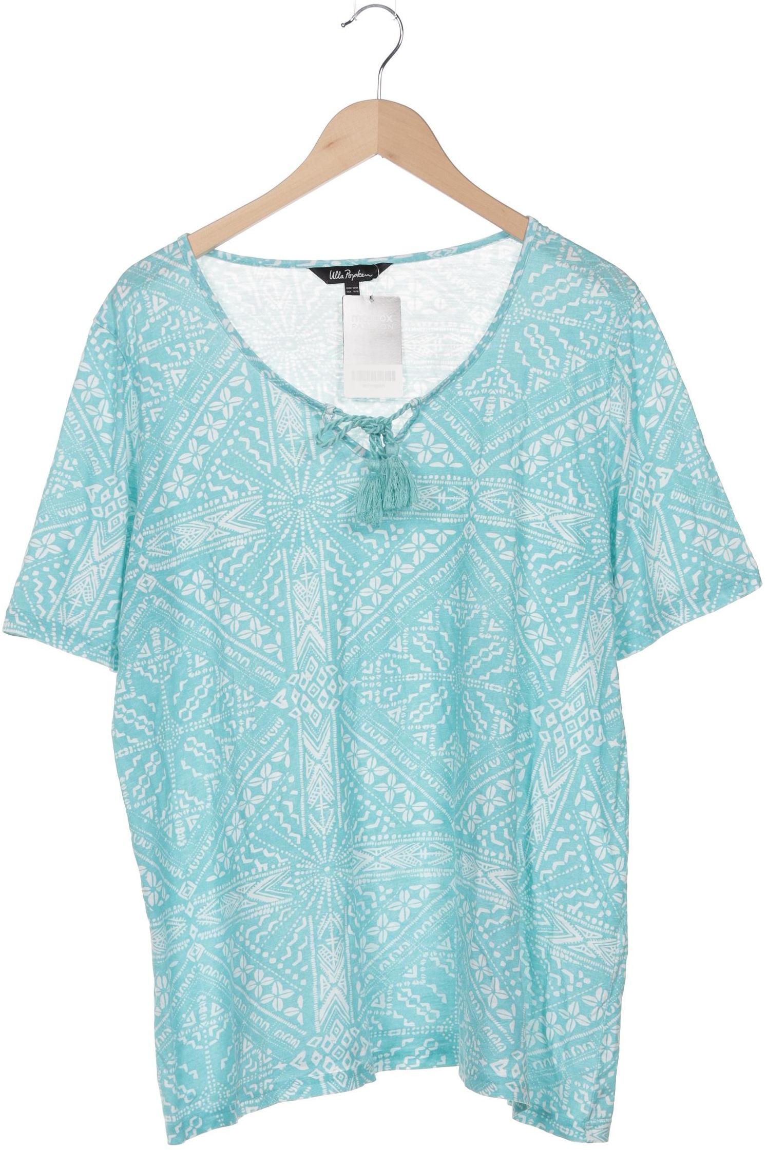 

Ulla Popken Damen T-Shirt, hellblau, Gr. 46