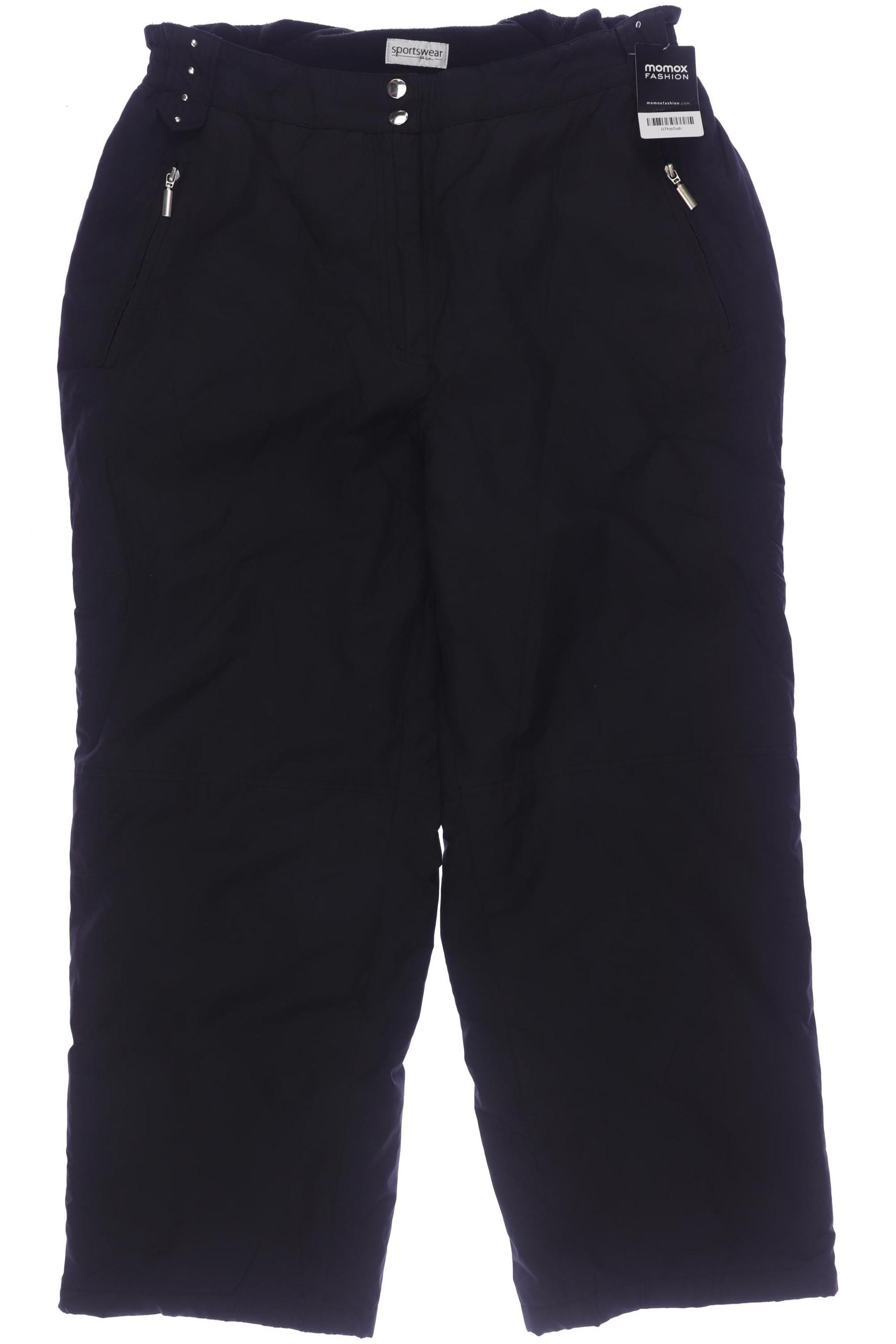 

Ulla Popken Damen Stoffhose, schwarz, Gr. 48