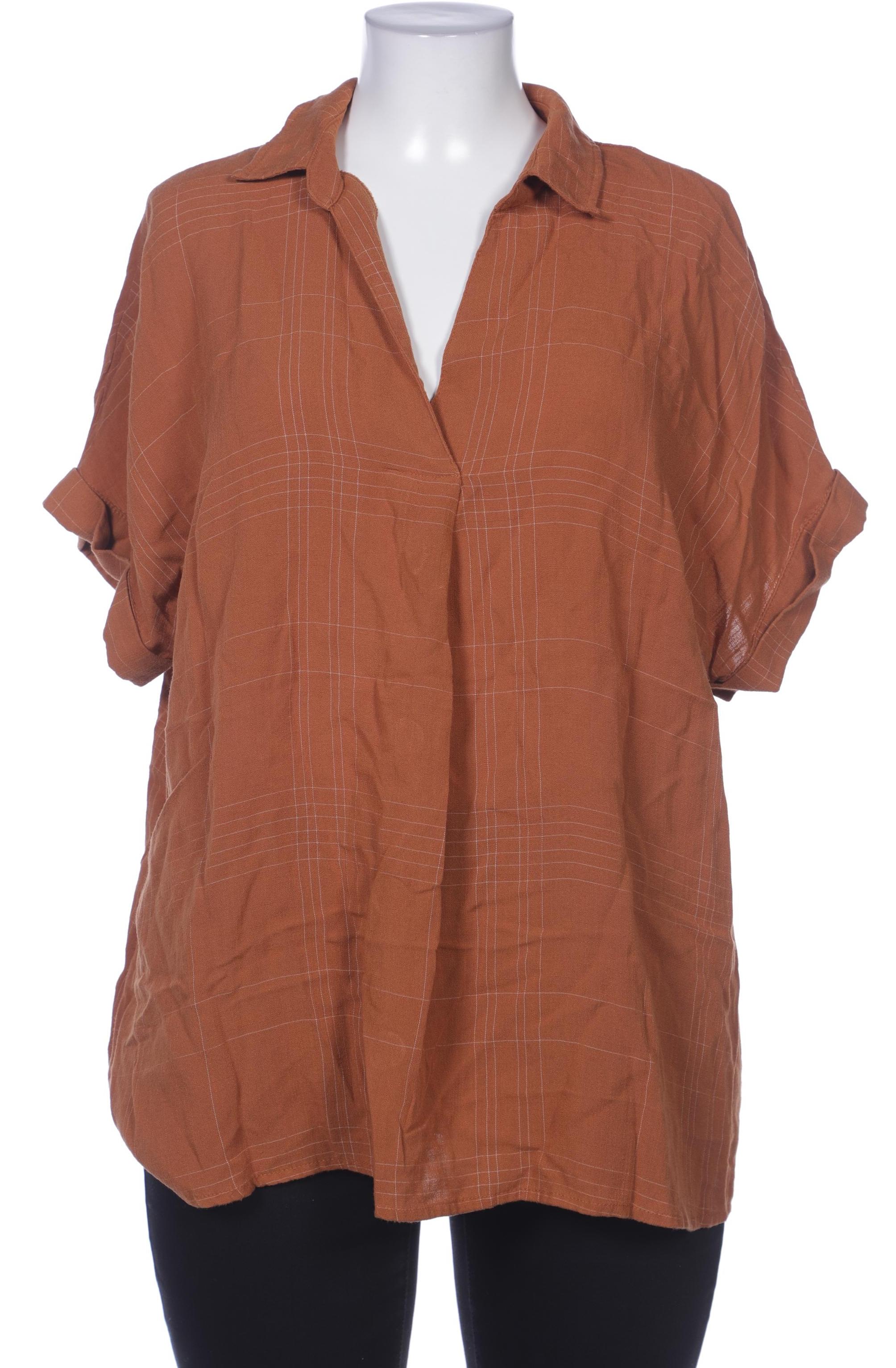 

Ulla Popken Damen Bluse, orange, Gr. 46