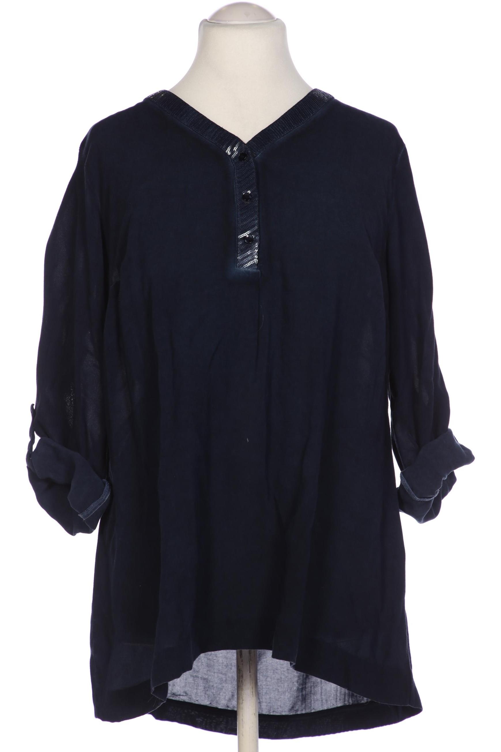 

Ulla Popken Damen Bluse, marineblau, Gr. 42