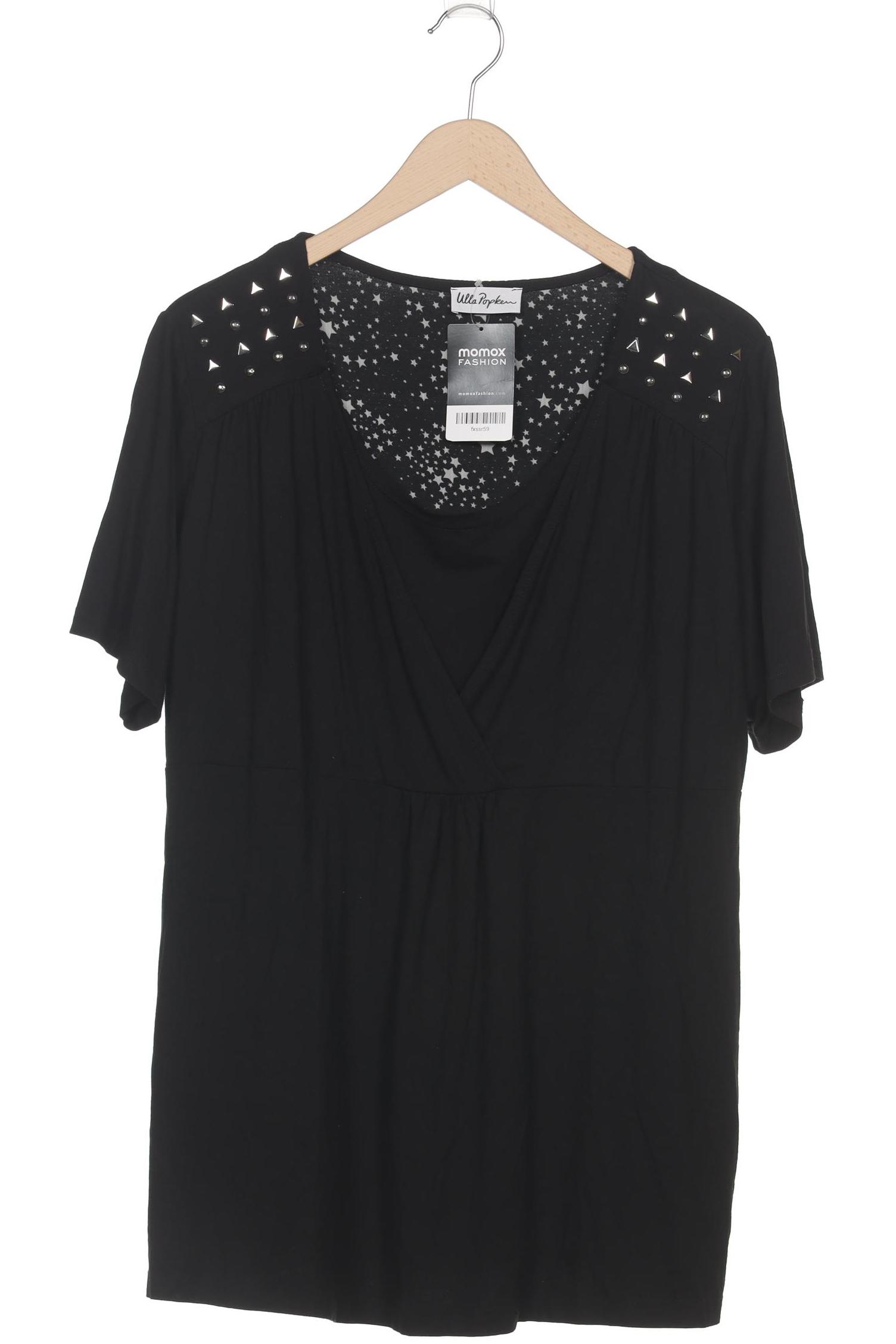 

Ulla Popken Damen T-Shirt, schwarz, Gr. 46