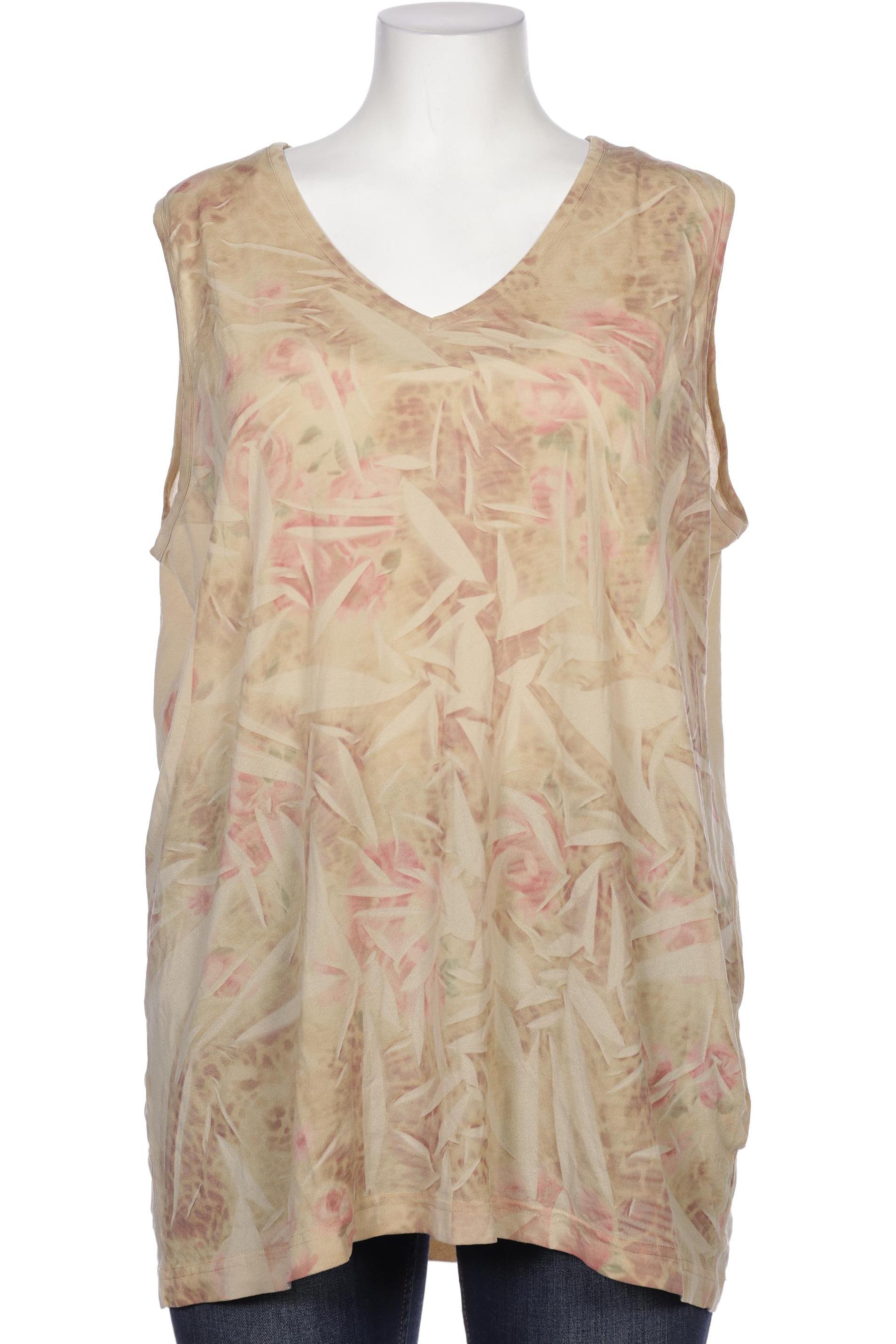 

Ulla Popken Damen Bluse, beige, Gr. 50