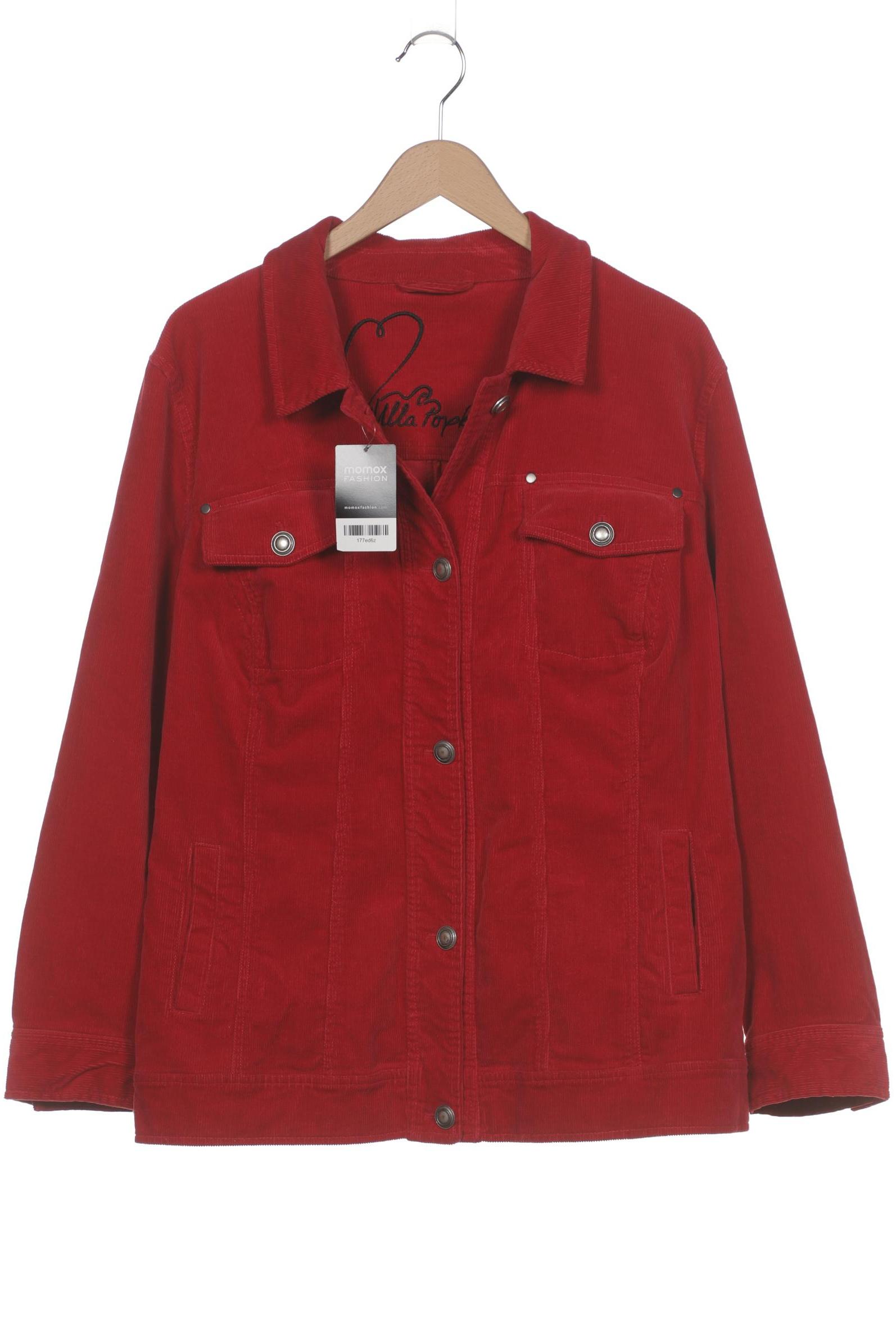 

Ulla Popken Damen Jacke, rot, Gr. 46