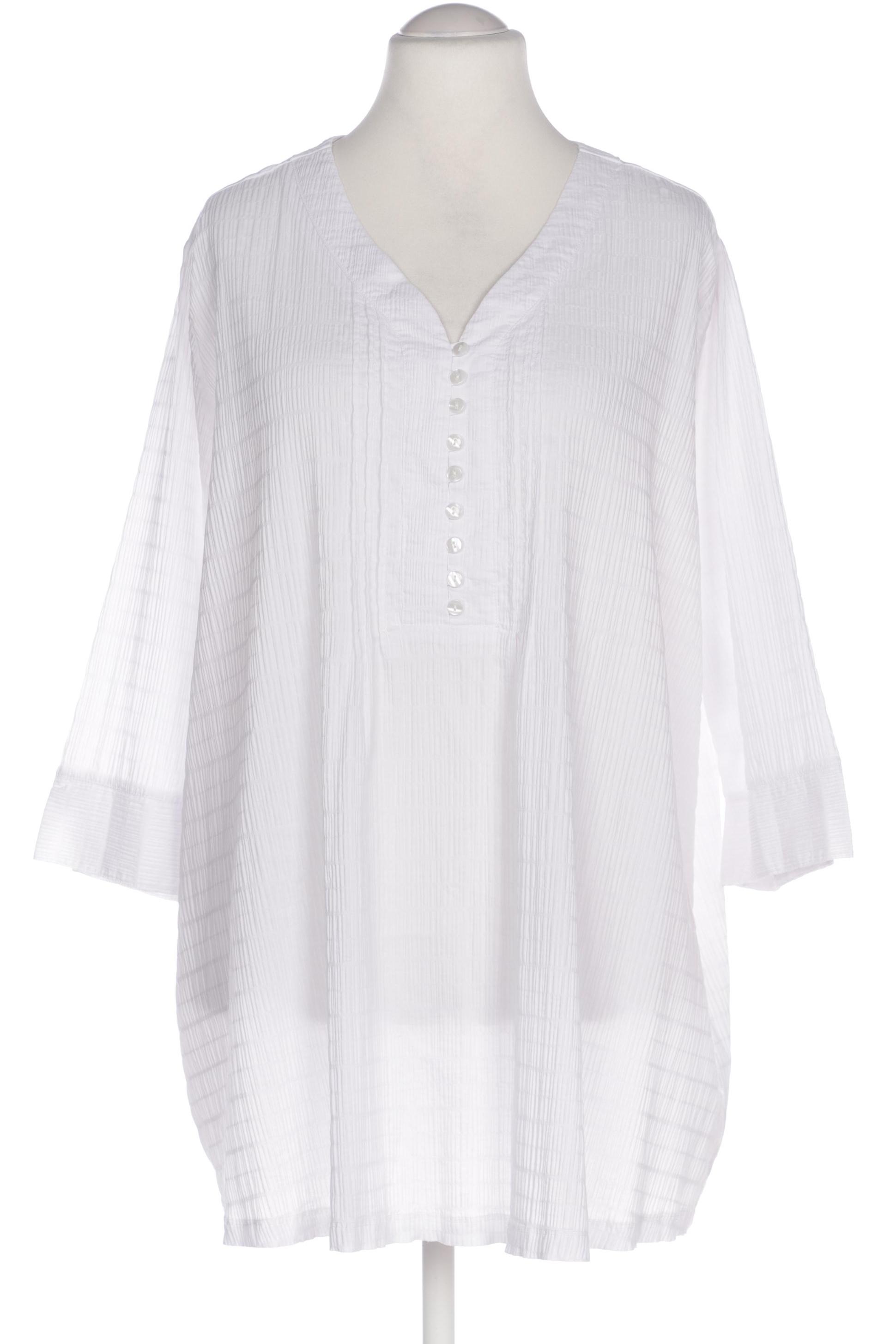 

Ulla Popken Damen Bluse, weiß, Gr. 54