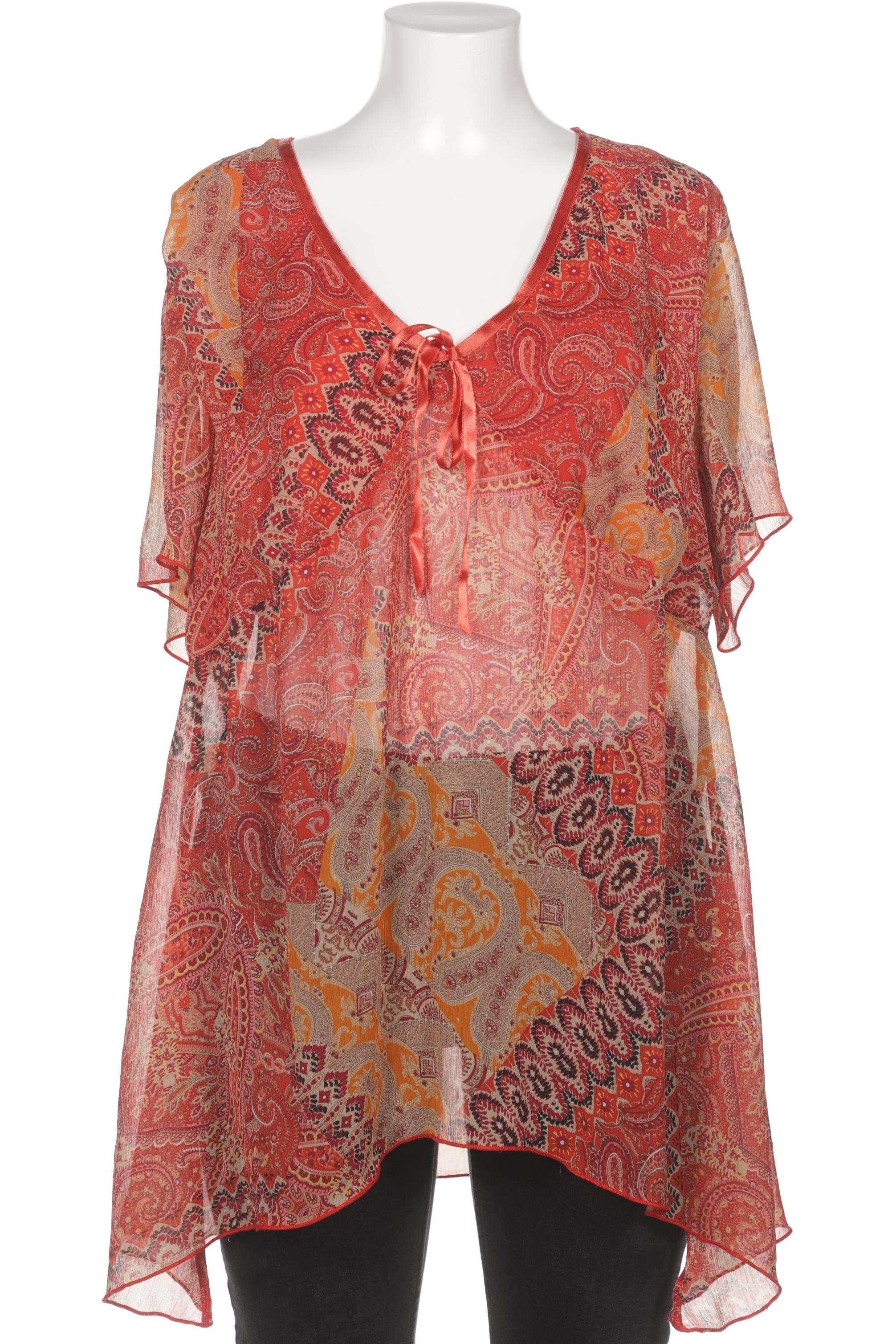 

Ulla Popken Damen Bluse, orange, Gr. 52