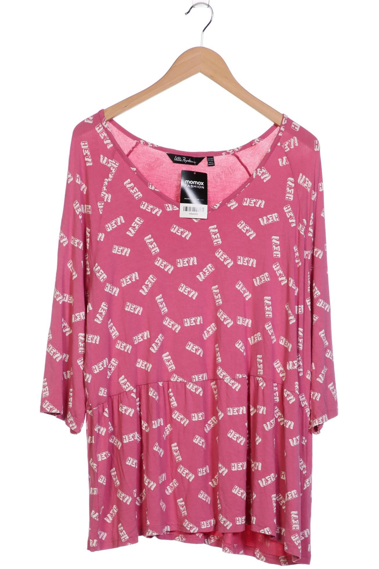 

Ulla Popken Damen Langarmshirt, pink, Gr. 52