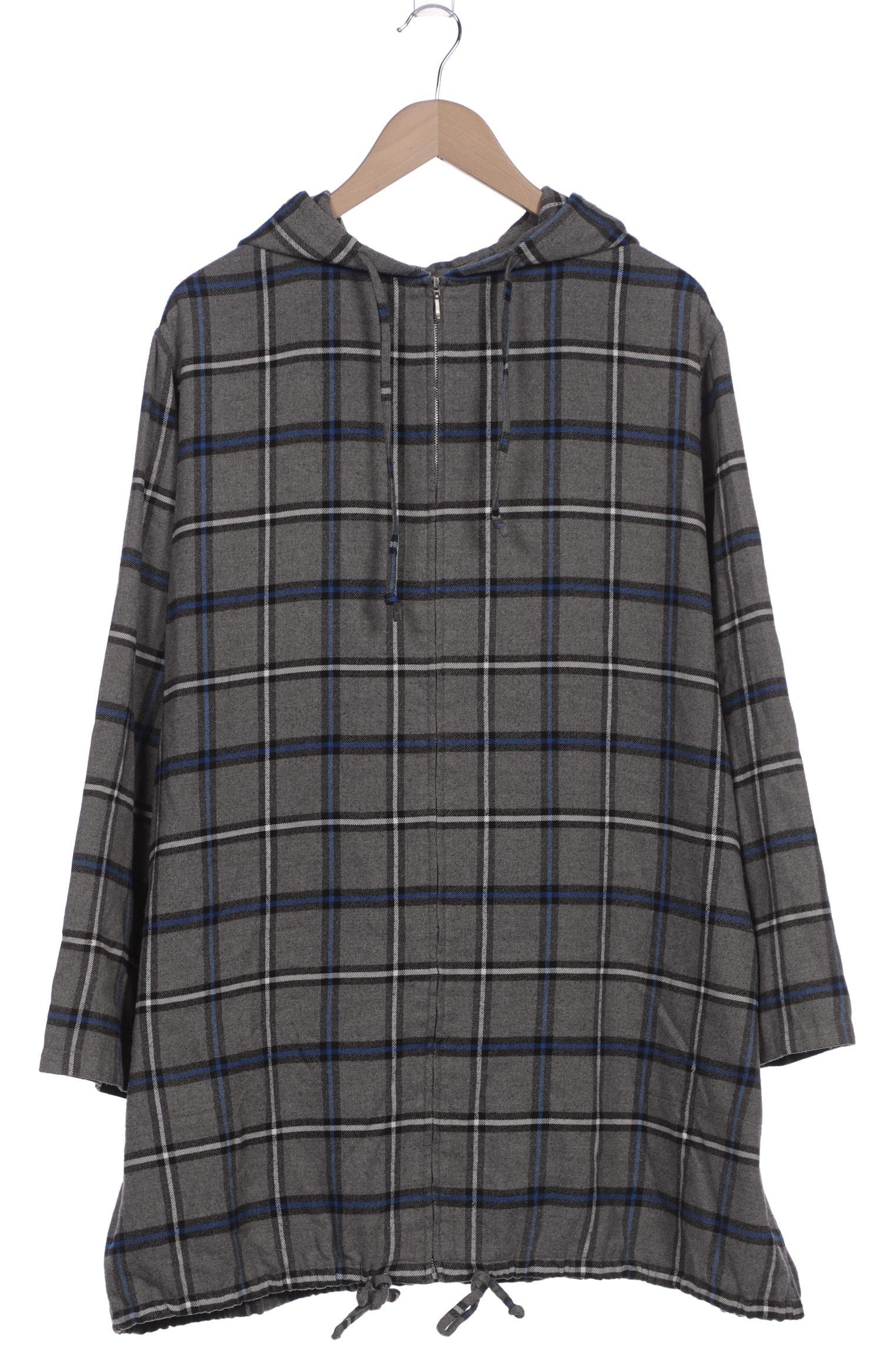 

Ulla Popken Damen Kapuzenpullover, grau, Gr. 50