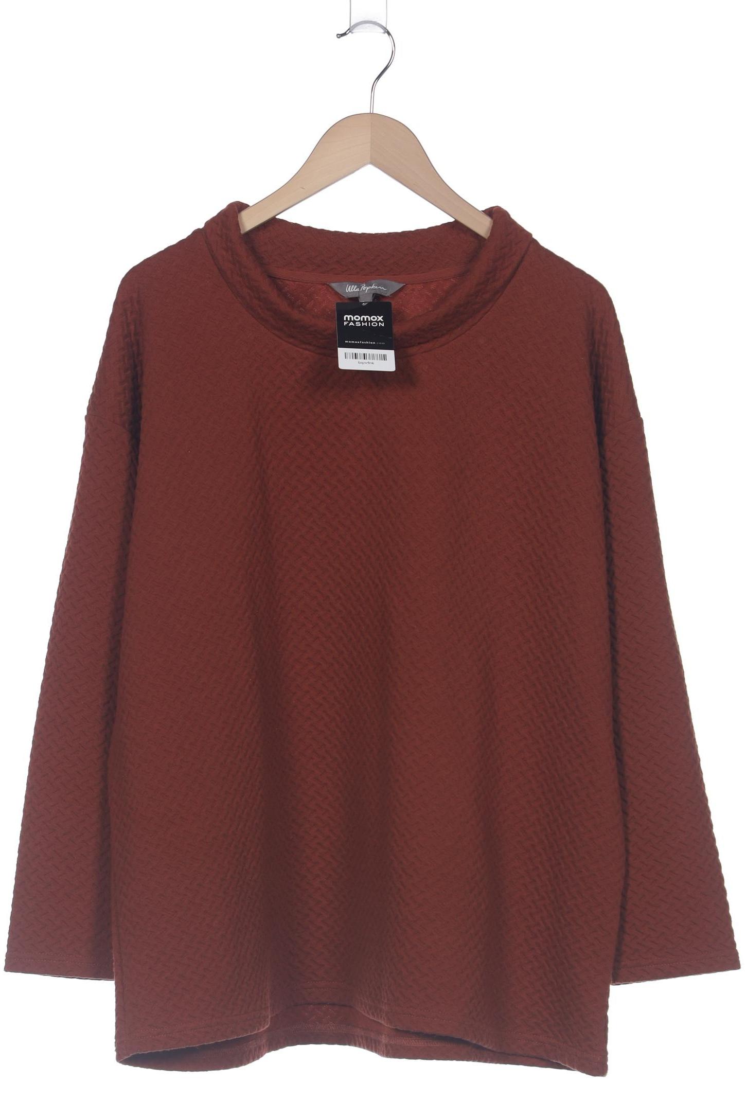 

Ulla Popken Damen Langarmshirt, braun, Gr. 50