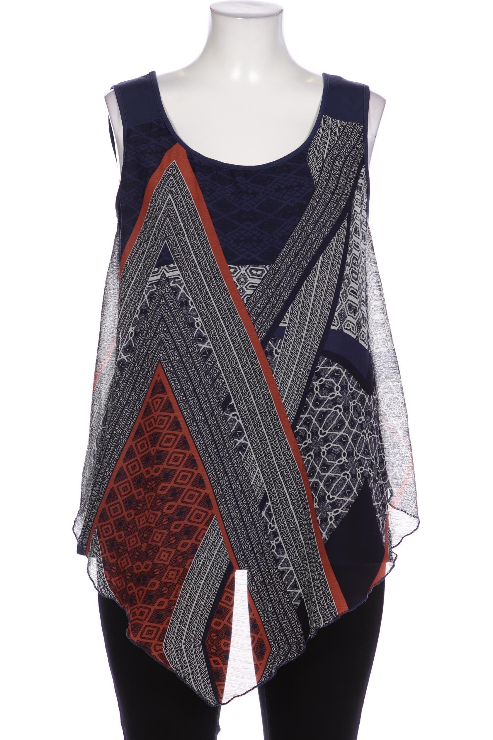 

Ulla Popken Damen Top, blau, Gr. 42