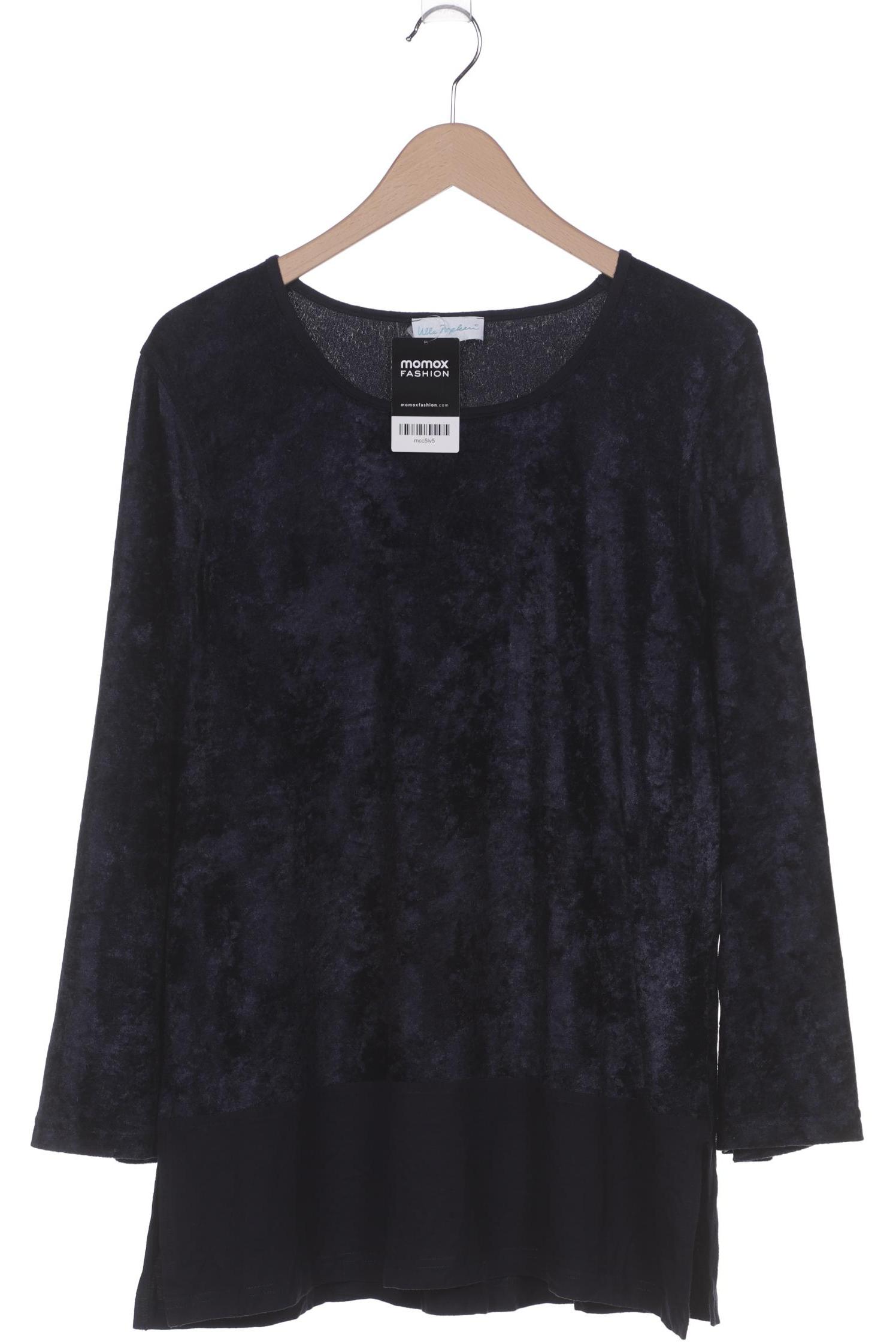 

Ulla Popken Damen Langarmshirt, marineblau, Gr. 42